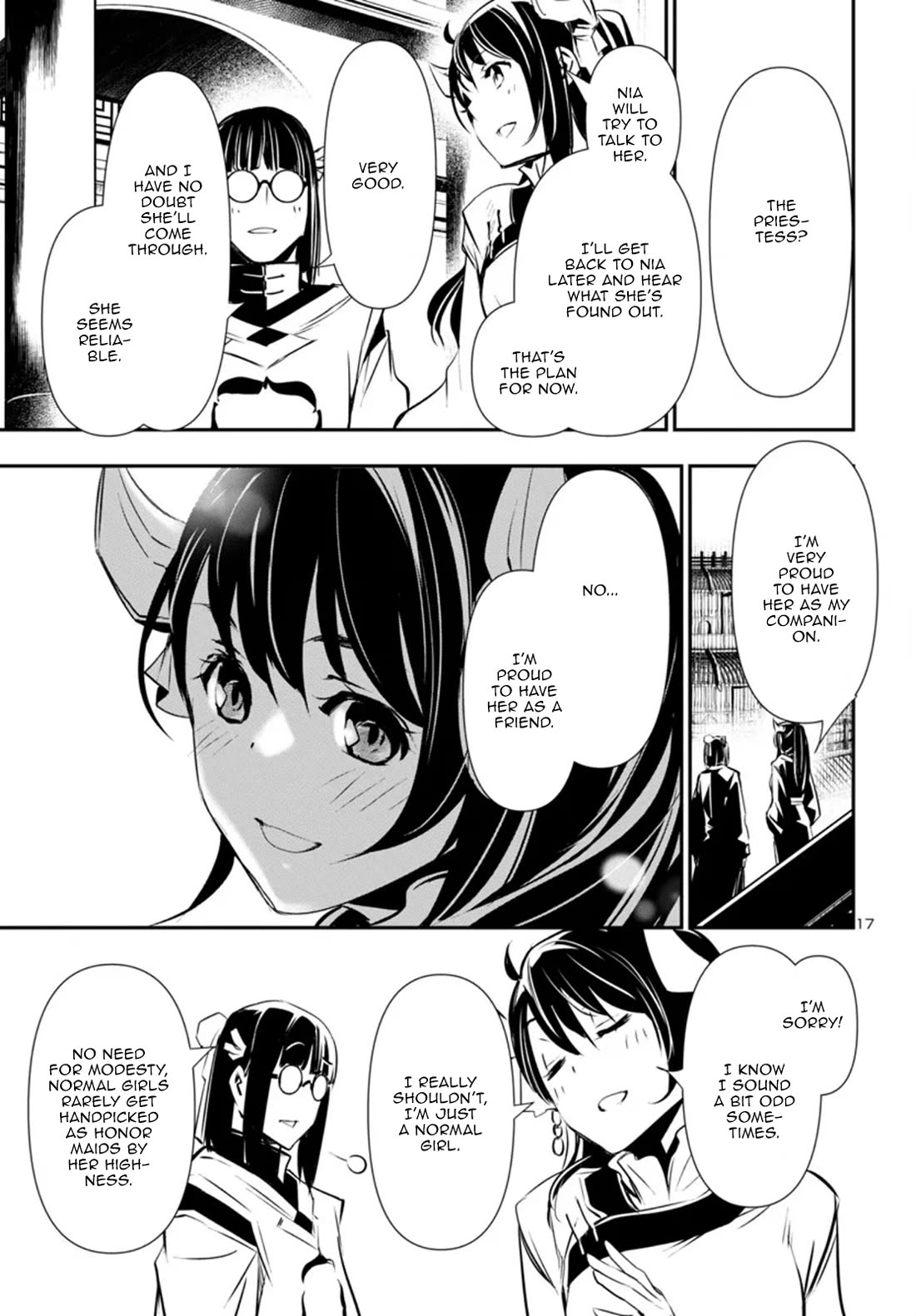 Shinju no Nectar Chapter 87 page 17 - Chapter 87: The History of Huang Lia