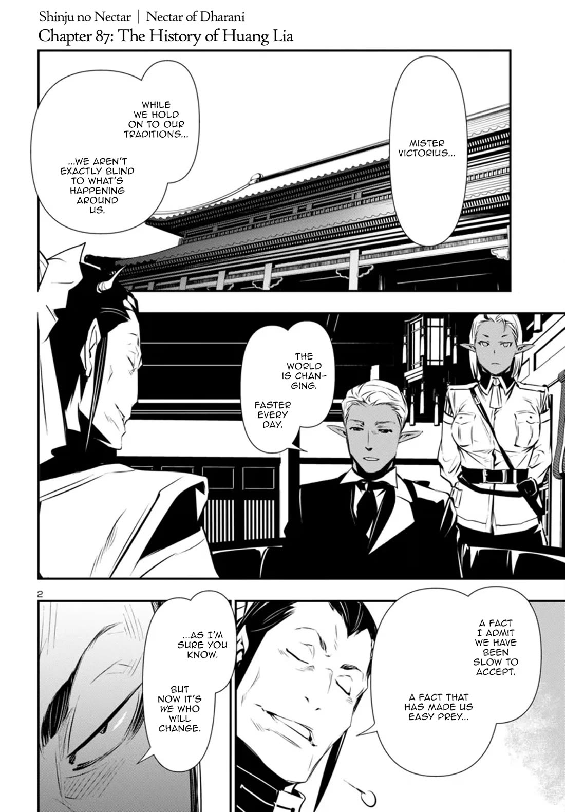 Shinju no Nectar Chapter 87 page 2 - Chapter 87: The History of Huang Lia