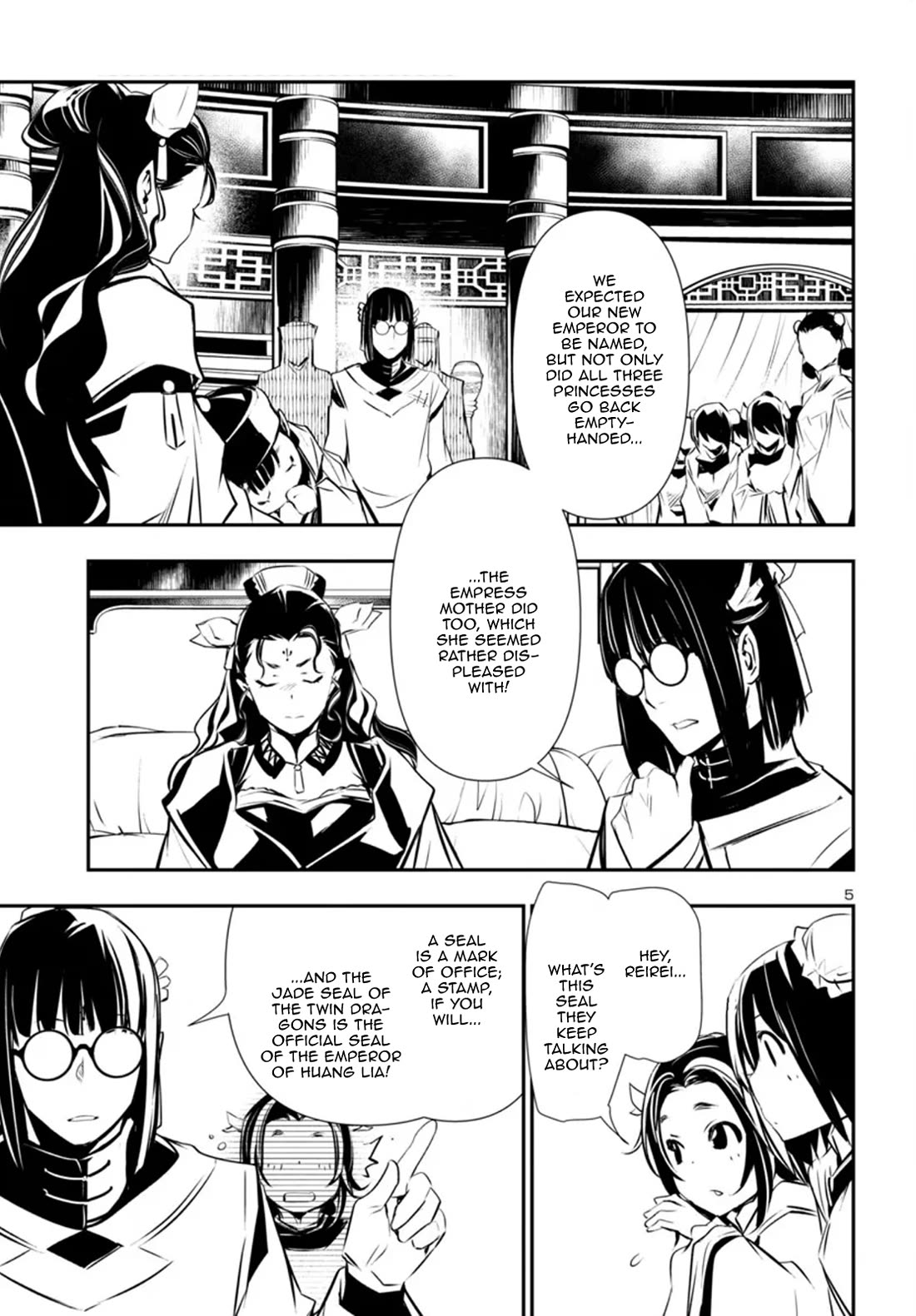 Shinju no Nectar Chapter 87 page 5 - Chapter 87: The History of Huang Lia