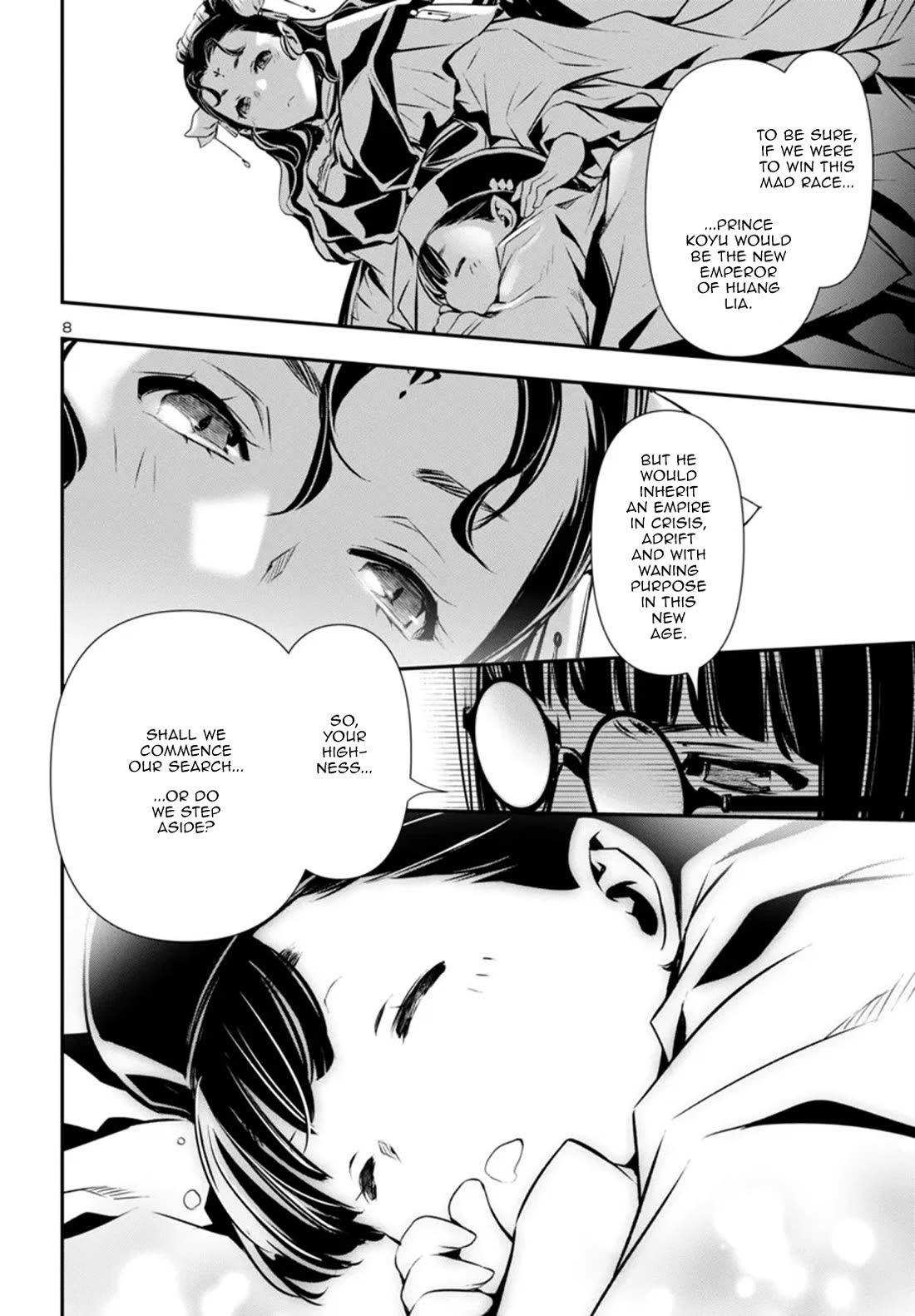 Shinju no Nectar Chapter 87 page 8 - Chapter 87: The History of Huang Lia