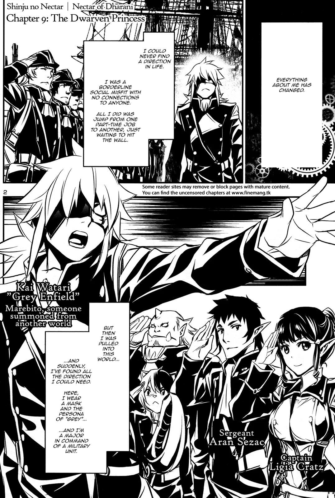Shinju no Nectar Chapter 9 page 1 - Chapter 9: The Dwarven Princess