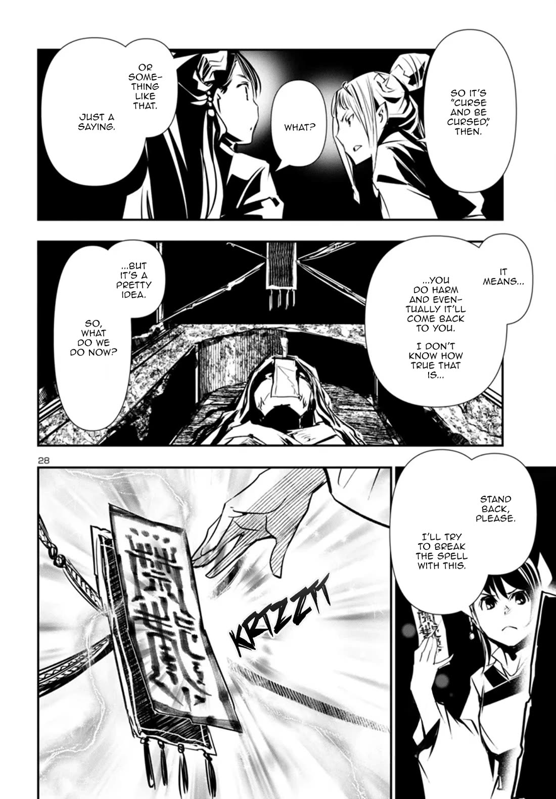 Shinju no Nectar Chapter 91 page 28 - Chapter 91: The Nature of Curses