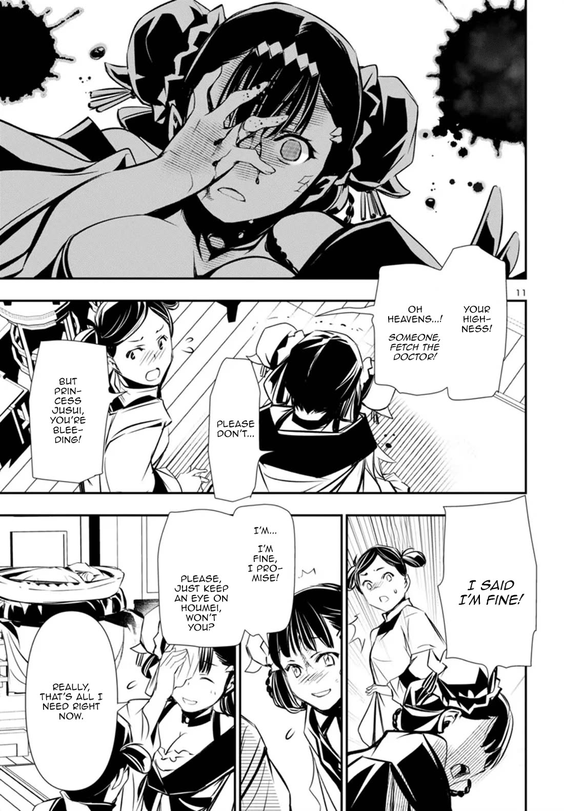 Shinju no Nectar Chapter 92 page 12 - Chapter 92: Jusui's Past
