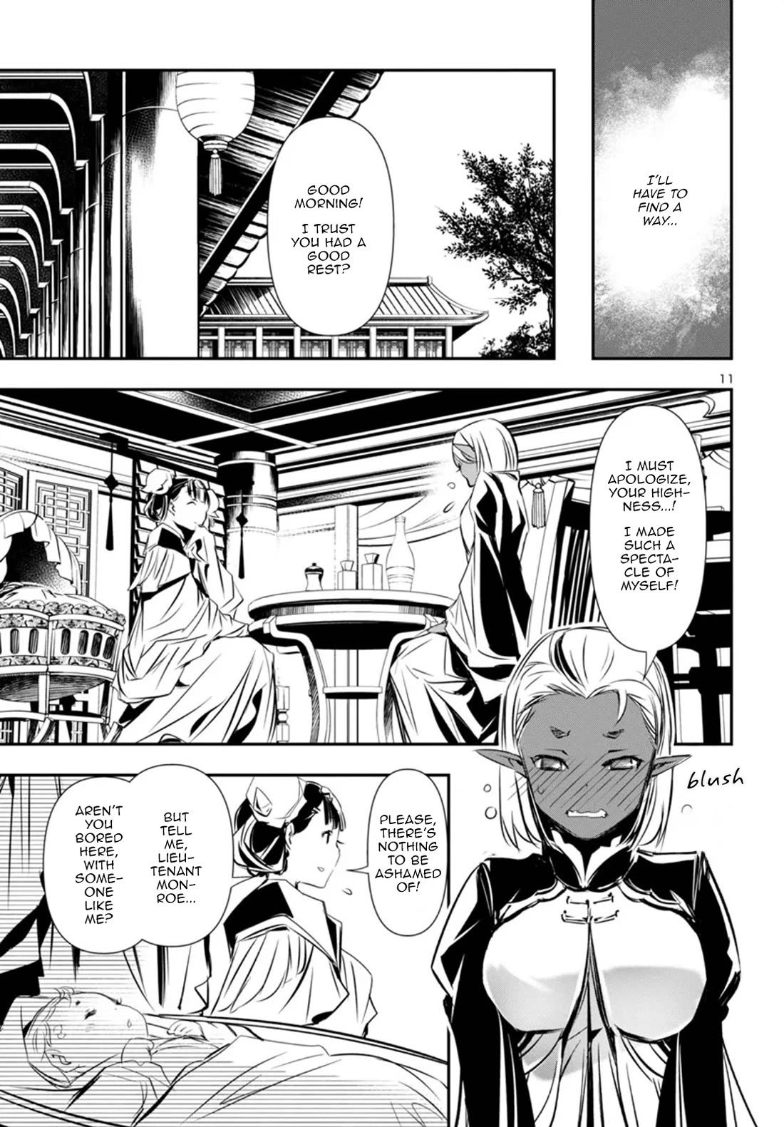 Shinju no Nectar Chapter 93 page 11 - Chapter 93: Monroe Moves