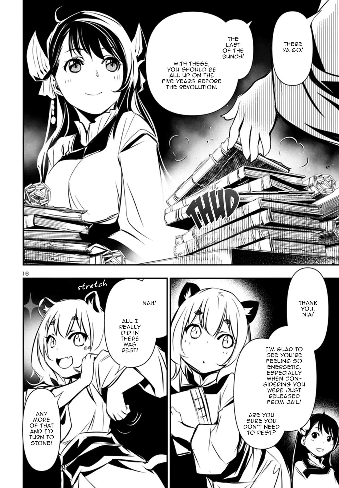 Shinju no Nectar Chapter 93 page 16 - Chapter 93: Monroe Moves