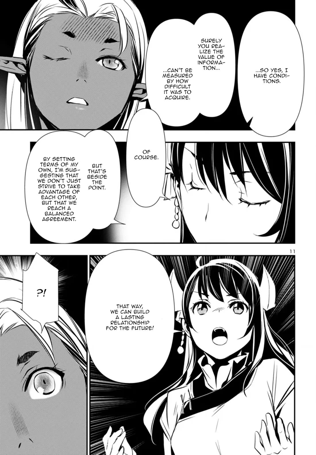 Shinju no Nectar Chapter 94 page 11 - Chapter 94: Words and Deeds