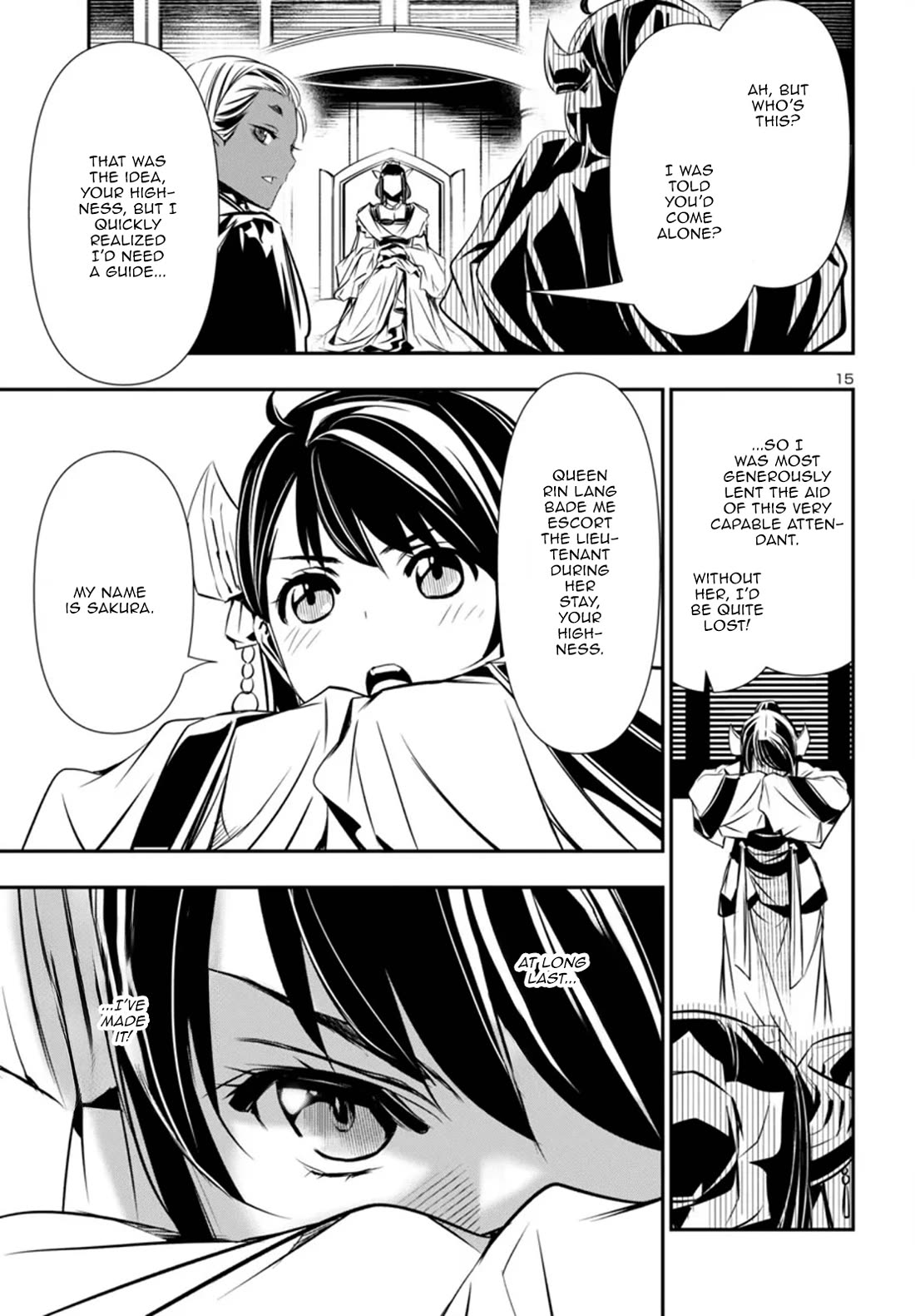 Shinju no Nectar Chapter 94 page 15 - Chapter 94: Words and Deeds