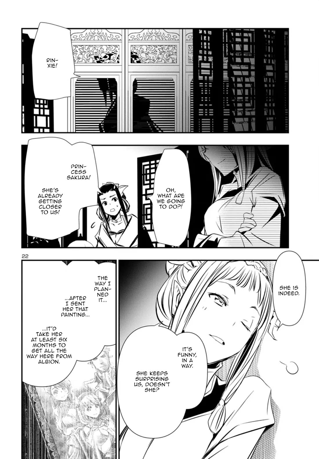 Shinju no Nectar Chapter 94 page 22 - Chapter 94: Words and Deeds