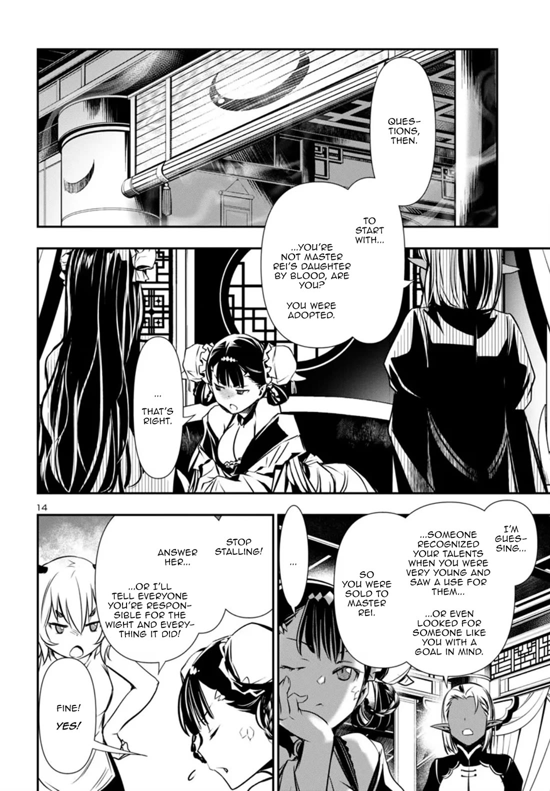 Shinju no Nectar Chapter 95 page 14 - Chapter 95: The Hidden
