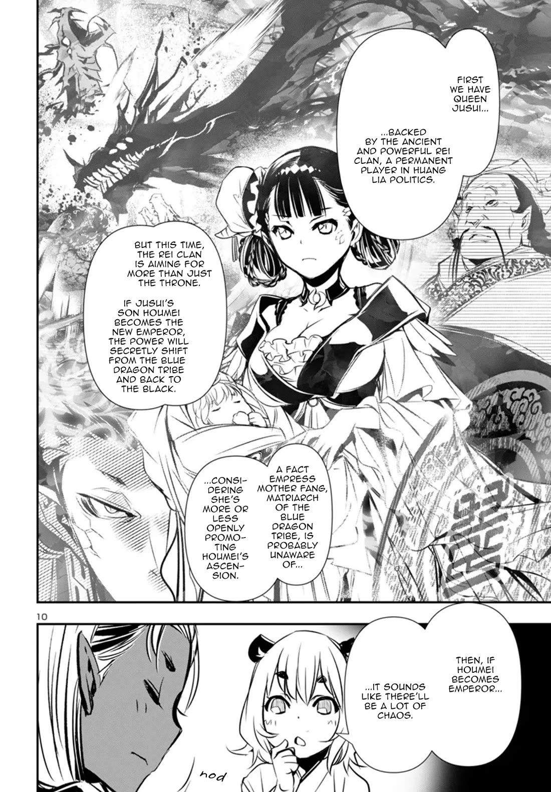 Shinju no Nectar Chapter 97 page 10 - Chapter 97: Death of an Empire