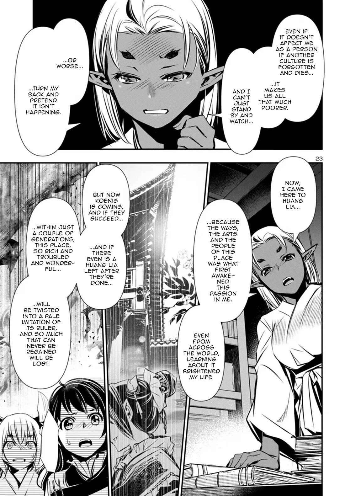 Shinju no Nectar Chapter 97 page 23 - Chapter 97: Death of an Empire