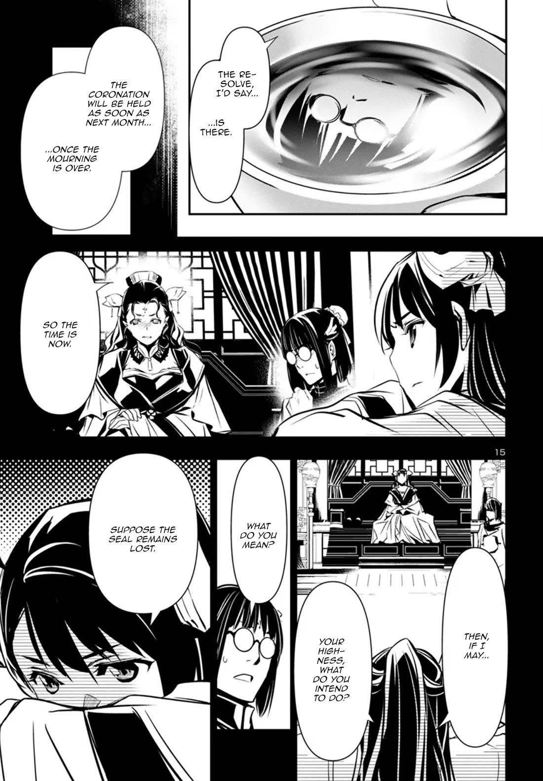 Shinju no Nectar Chapter 98 page 15 - Chapter 98: The Radiance of the Sun