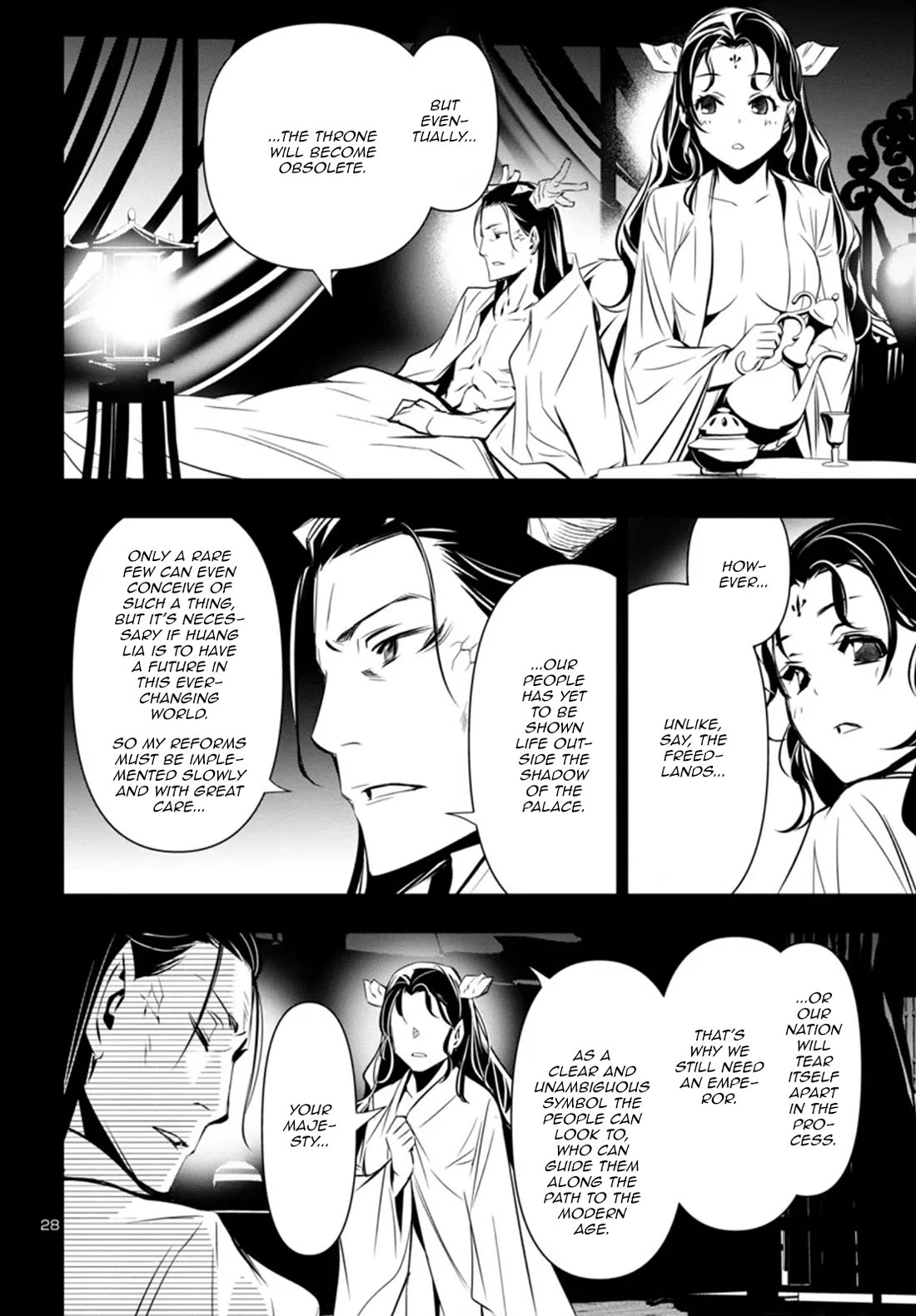 Shinju no Nectar Chapter 98 page 28 - Chapter 98: The Radiance of the Sun