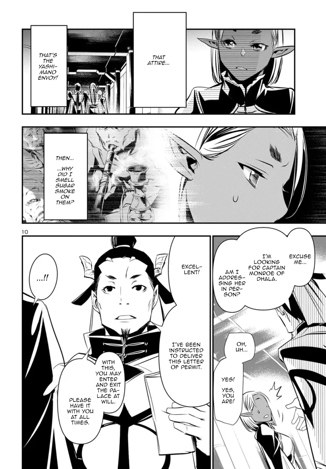 Shinju no Nectar Chapter 99 page 10 - Chapter 99: The Vacant Throne