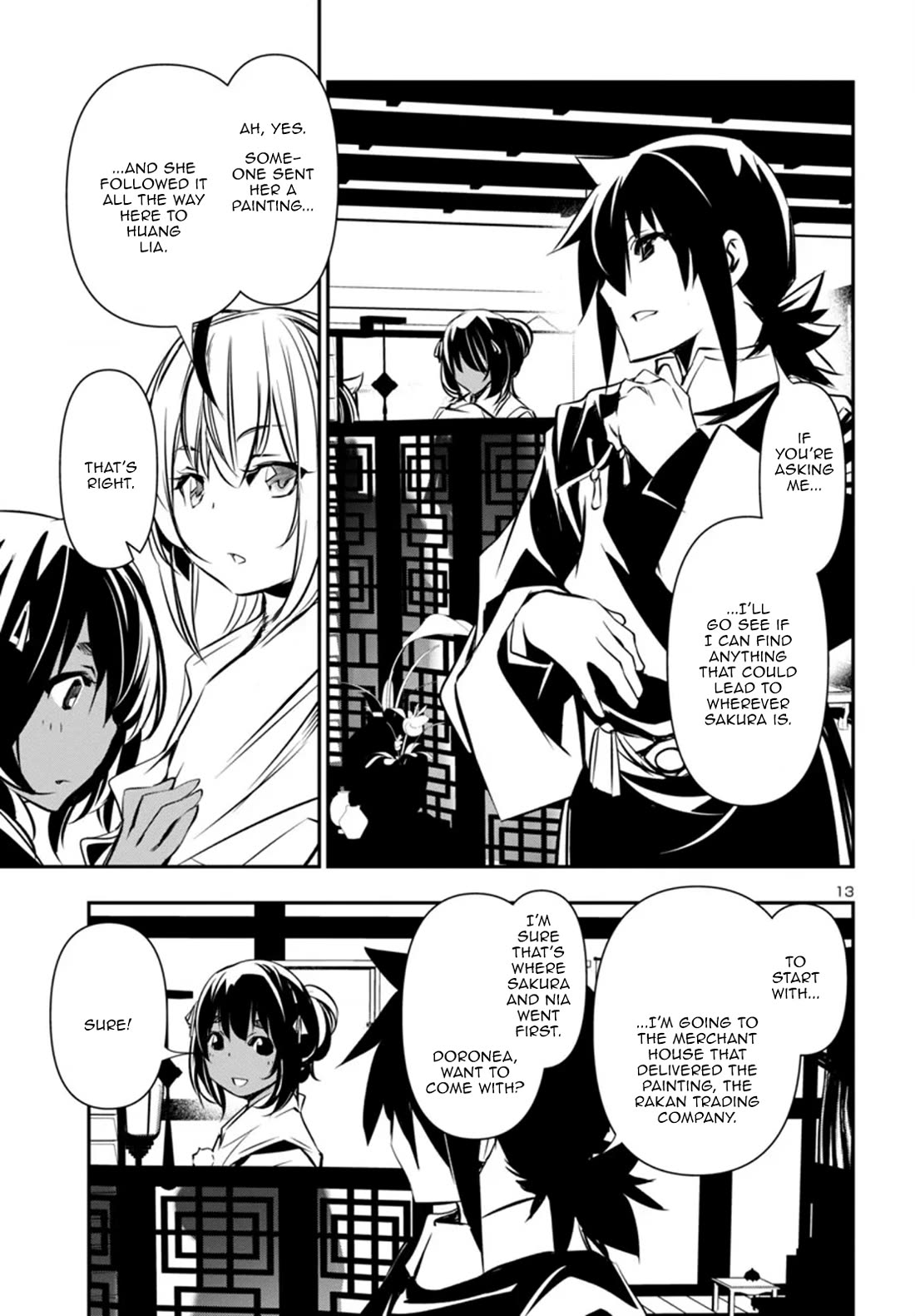 Shinju no Nectar Chapter 99 page 13 - Chapter 99: The Vacant Throne