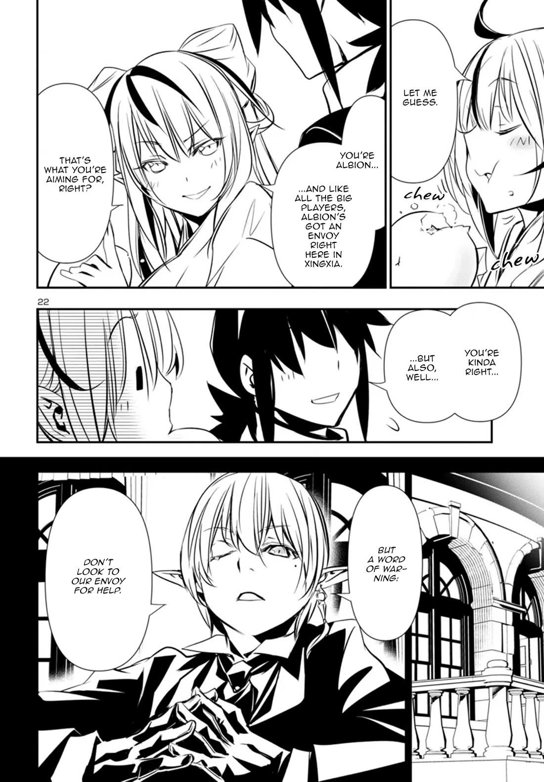 Shinju no Nectar Chapter 99 page 22 - Chapter 99: The Vacant Throne