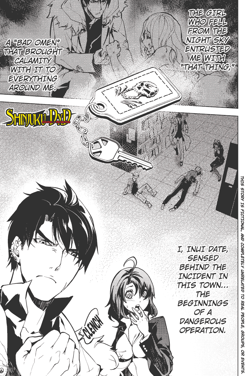 Shinjuku DxD Chapter 3 page 1 - Chapter 3: Deamon (3)