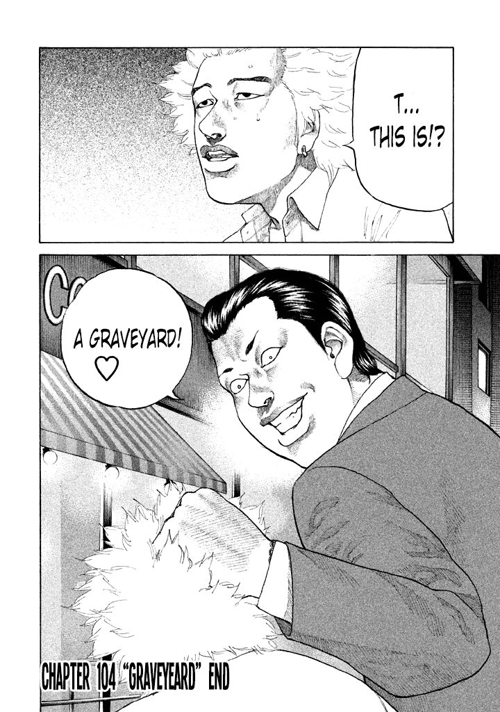 Shinjuku Swan Chapter 104 page 22 - Chapter 104 : Graveyard