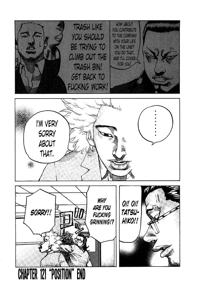 Shinjuku Swan Chapter 121 page 20 - Chapter 121 : Position