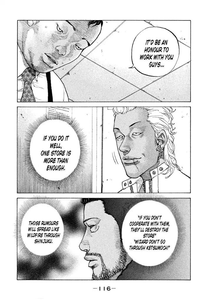 Shinjuku Swan Chapter 139 page 14 - Chapter 139: Promise