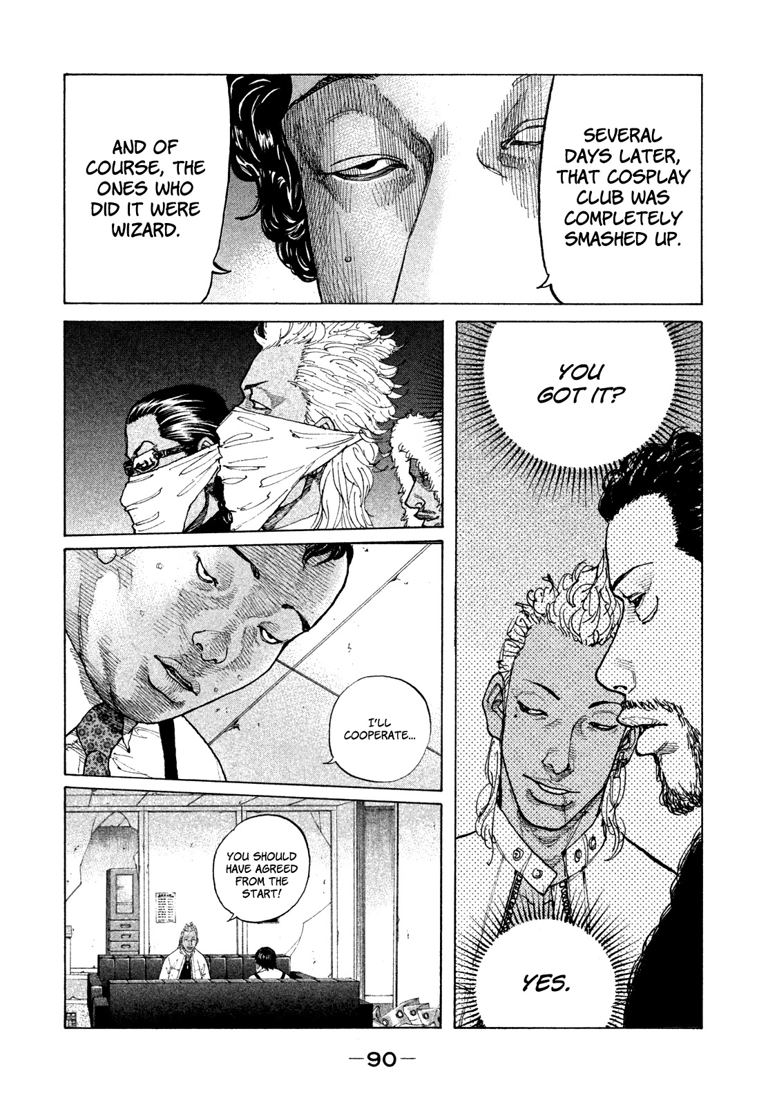 Shinjuku Swan Chapter 158 page 9 - Chapter 158: Utter Defeat