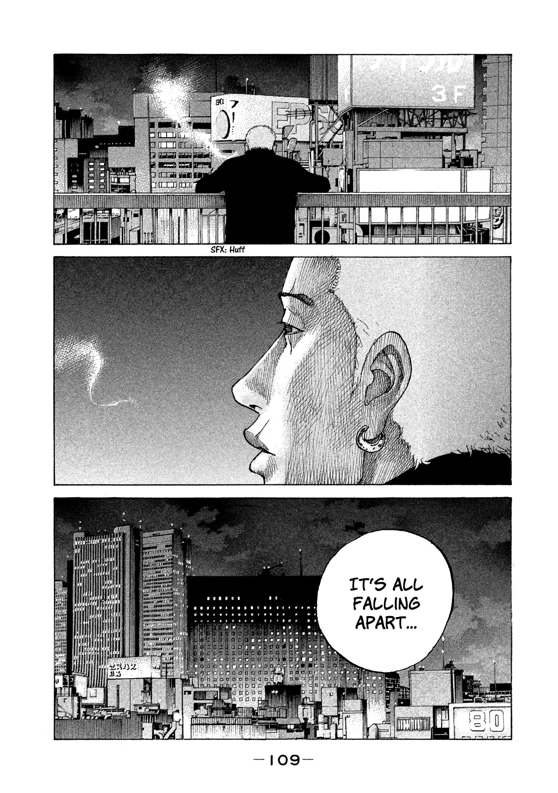 Shinjuku Swan Chapter 159 page 9 - Chapter 159: Tremor