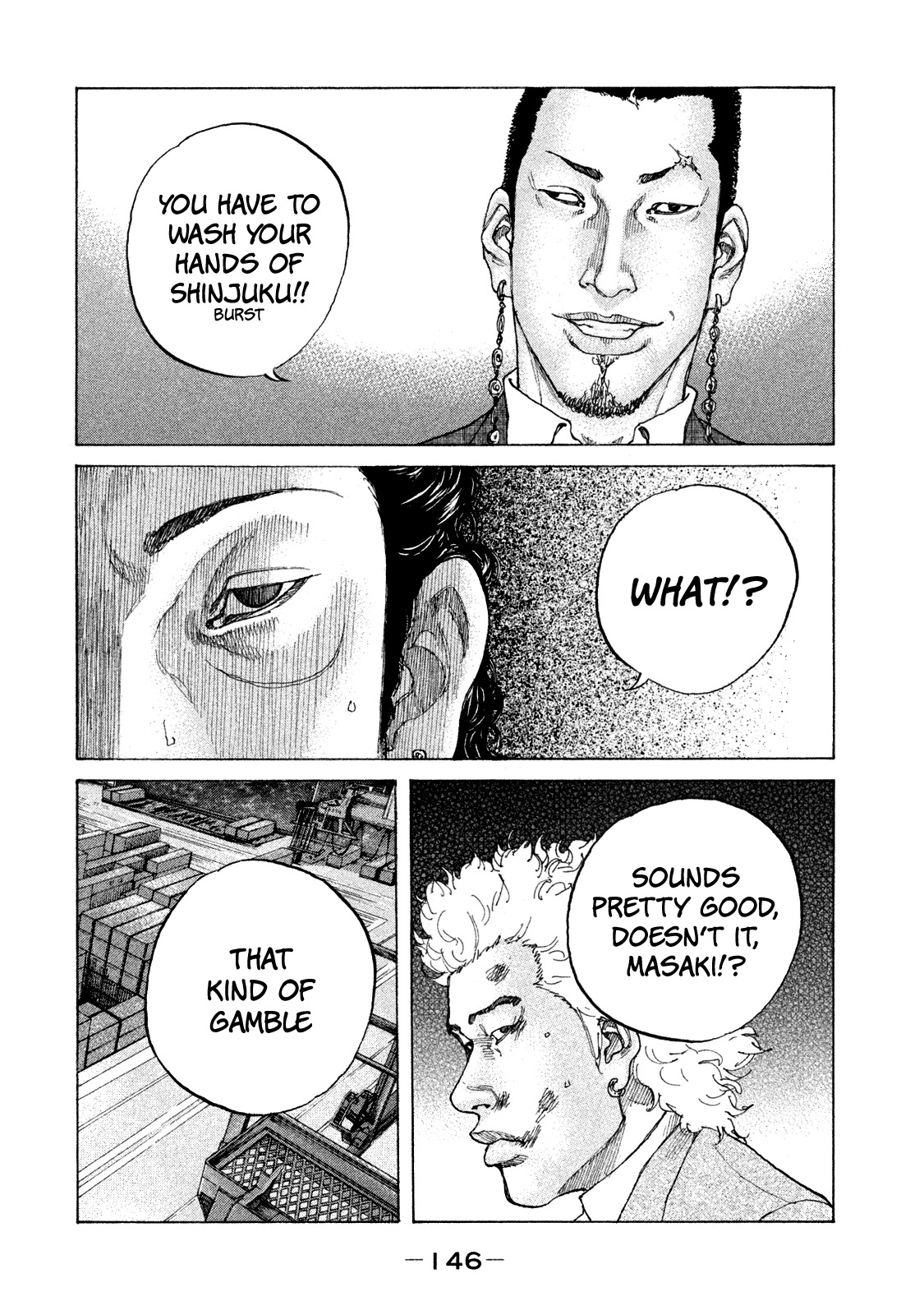 Shinjuku Swan Chapter 161 page 6 - Chapter 161: One-on-One