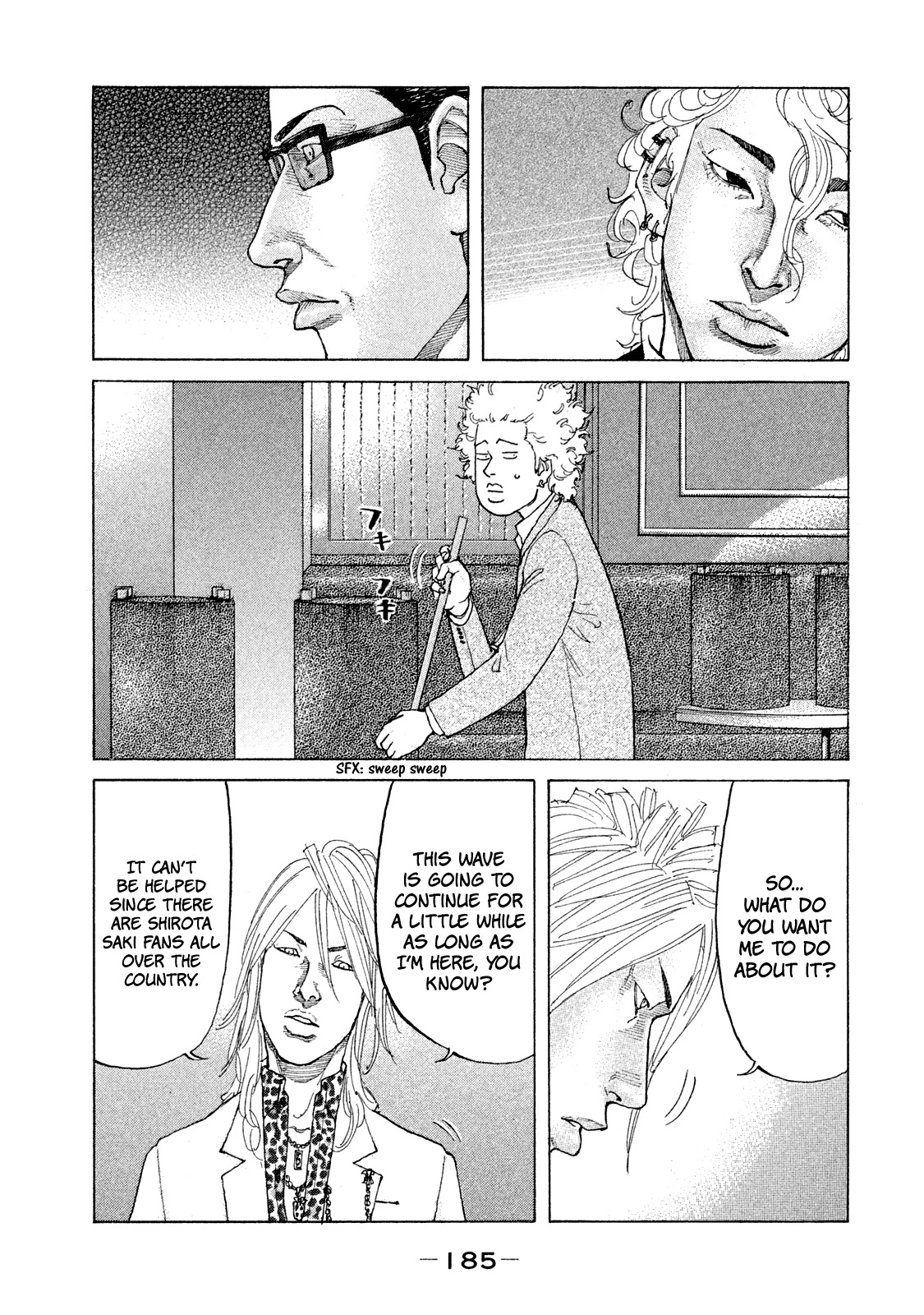 Shinjuku Swan Chapter 172 page 8 - Chapter 172: Host Road