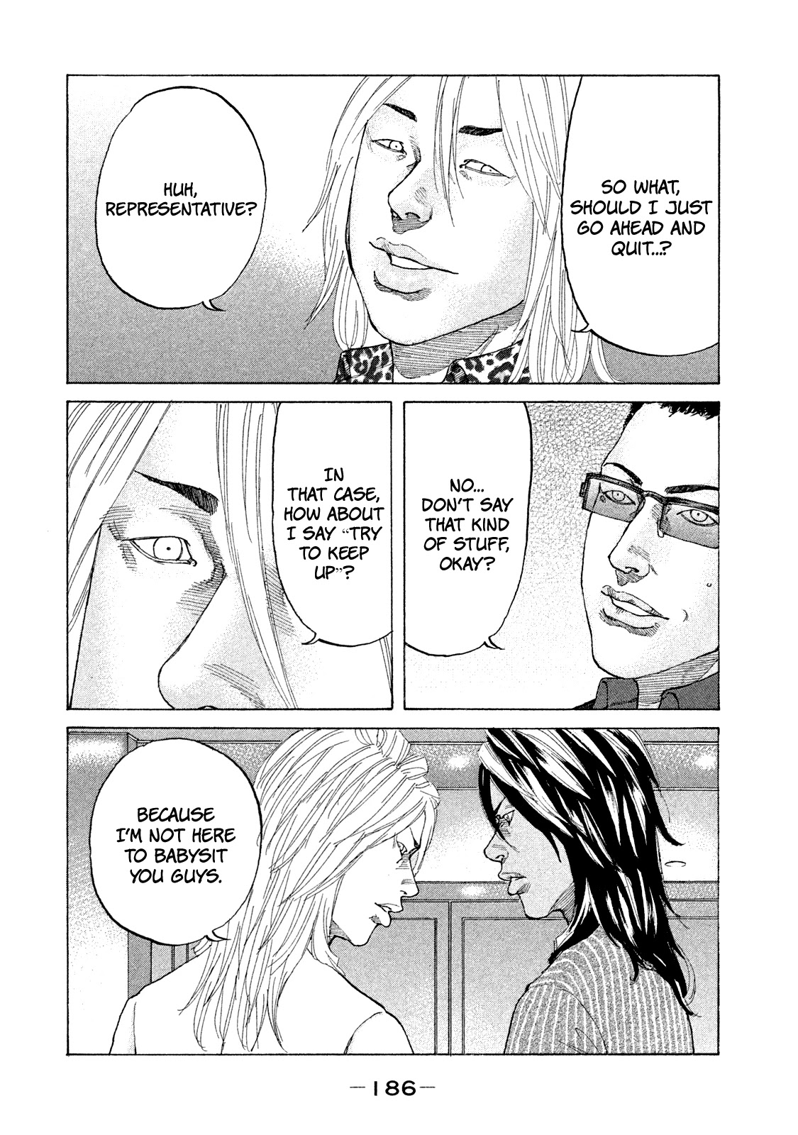 Shinjuku Swan Chapter 172 page 9 - Chapter 172: Host Road