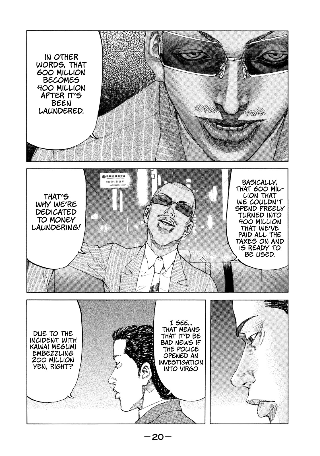 Shinjuku Swan Chapter 184 page 22 - Chapter 184: Money Laundering