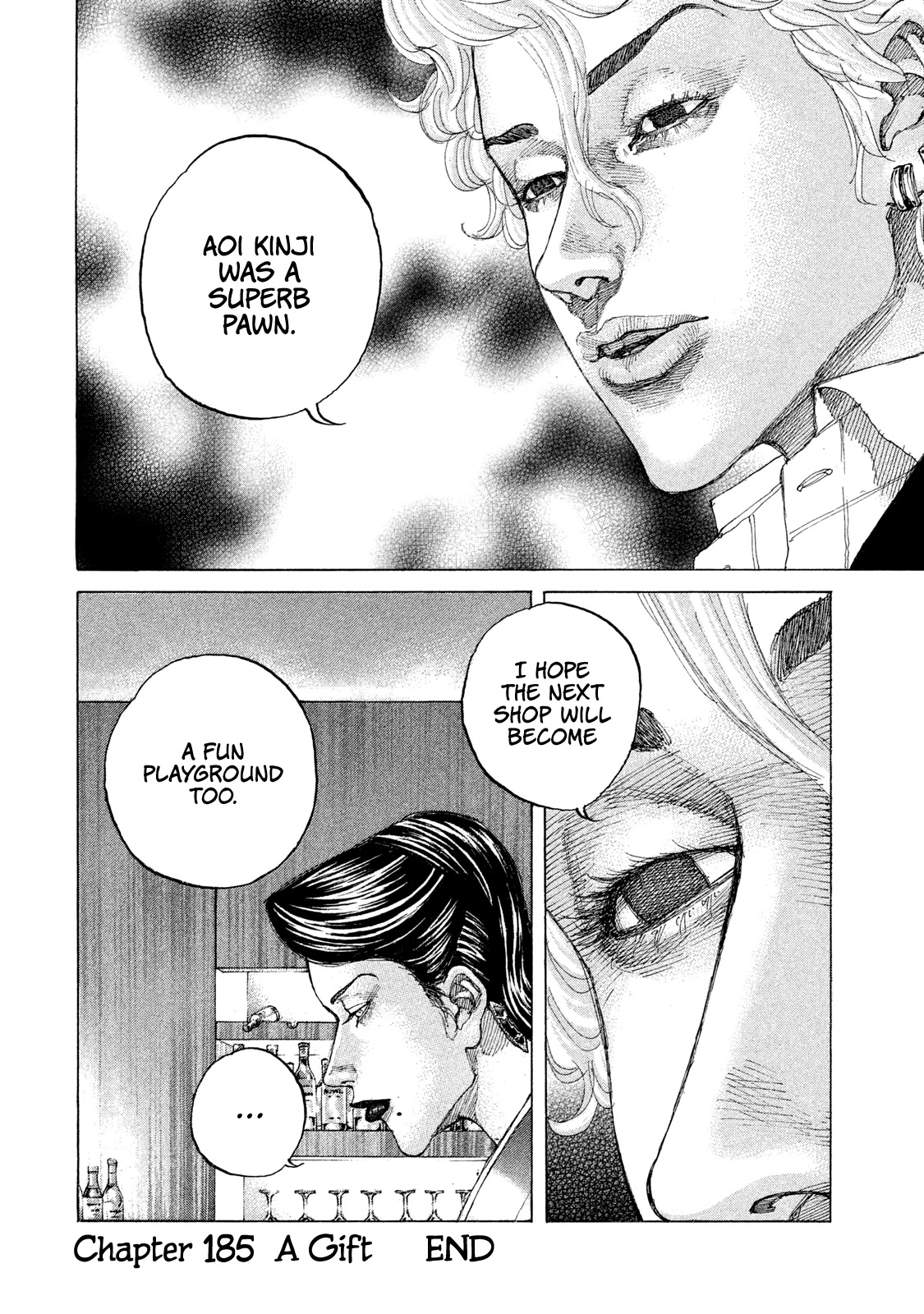 Shinjuku Swan Chapter 185 page 21 - Chapter 185: A Gift