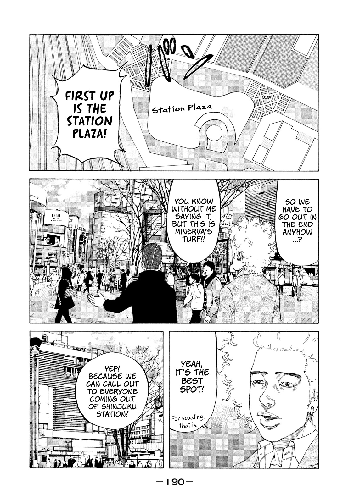 Shinjuku Swan Chapter 193 page 9 - Chapter 193