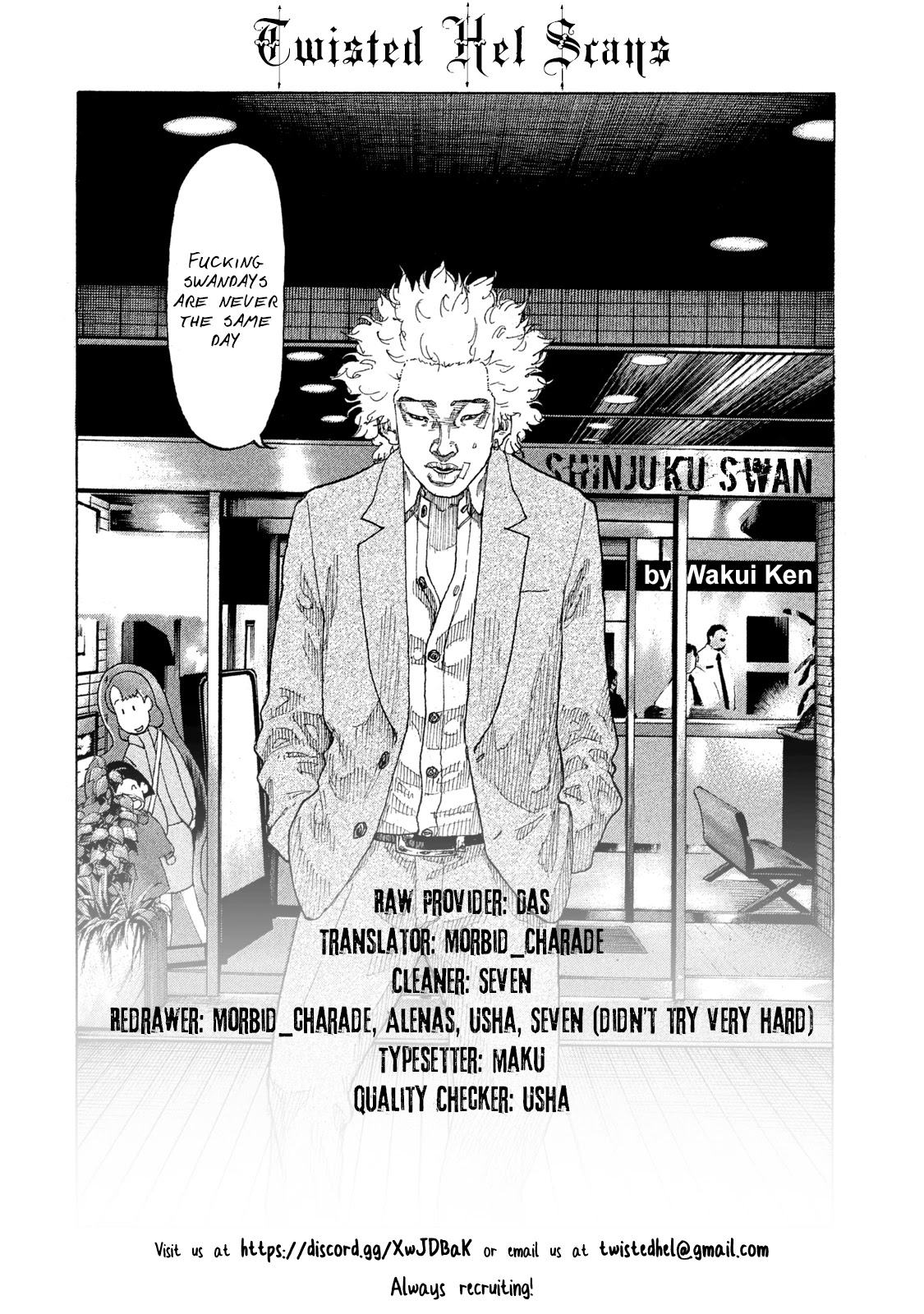Shinjuku Swan Chapter 201 page 22 - Chapter 201