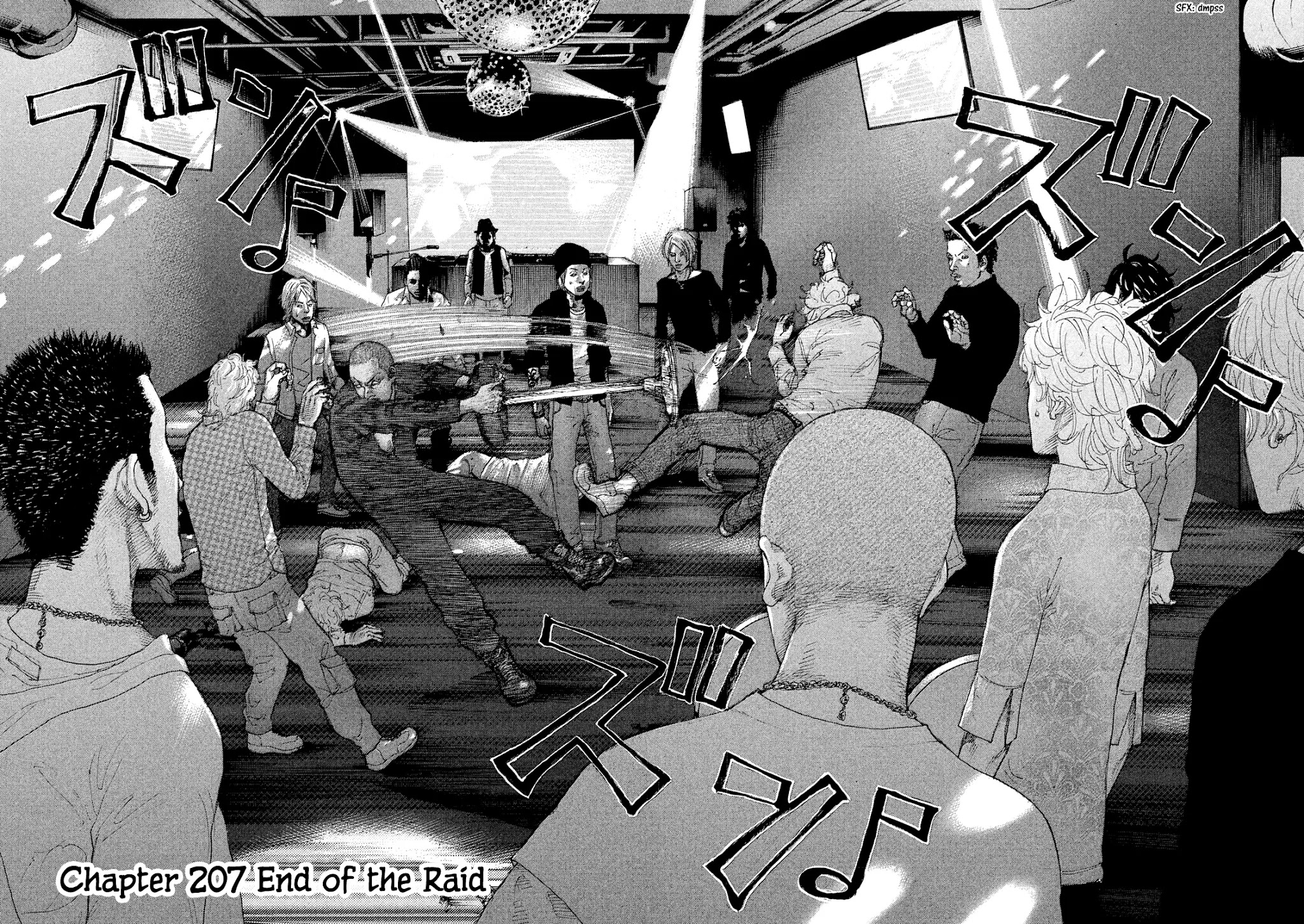 Shinjuku Swan Chapter 207 page 3 - Chapter 207: End of the Raid