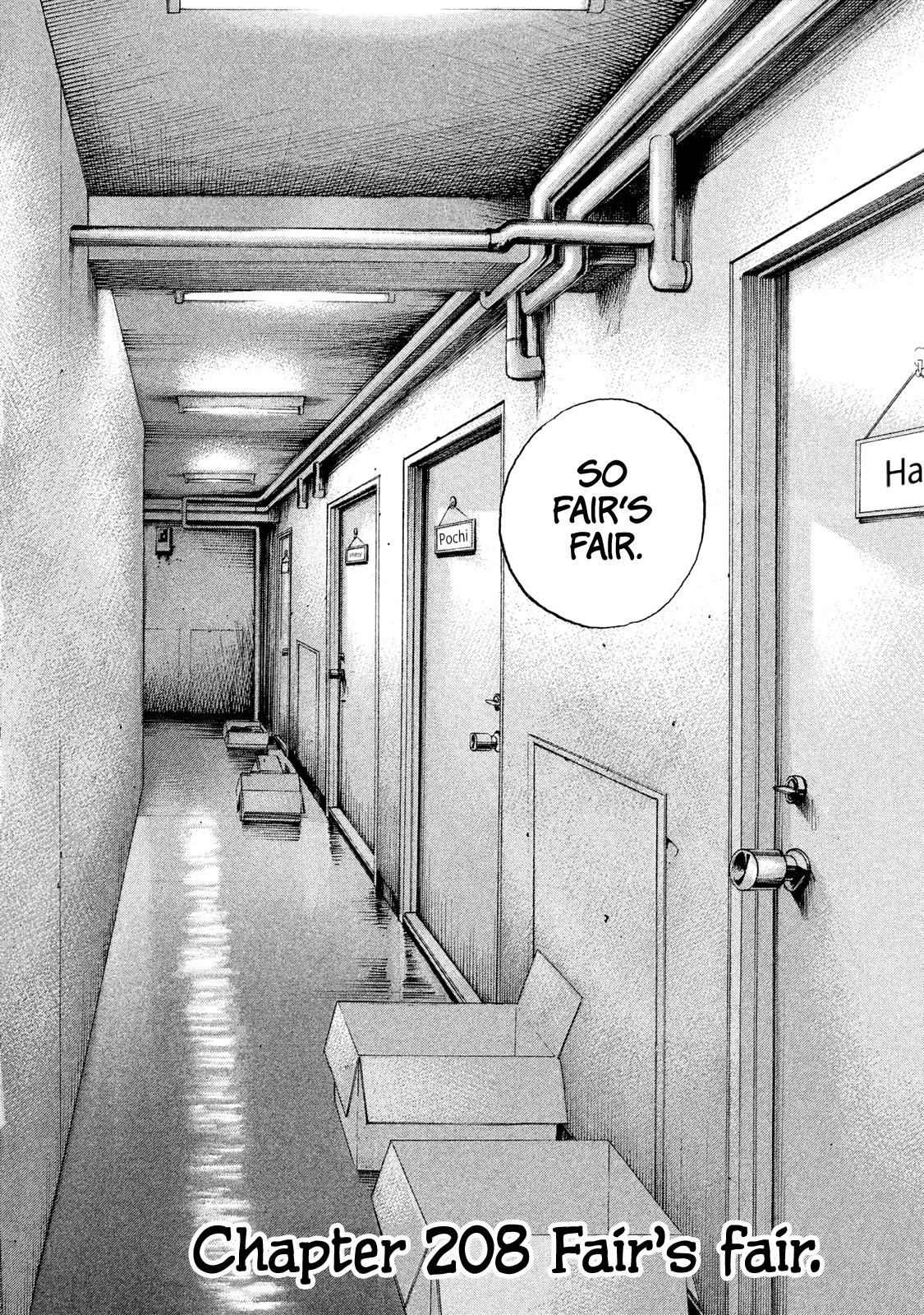 Shinjuku Swan Chapter 208 page 3 - Chapter 208: Fair's Fair