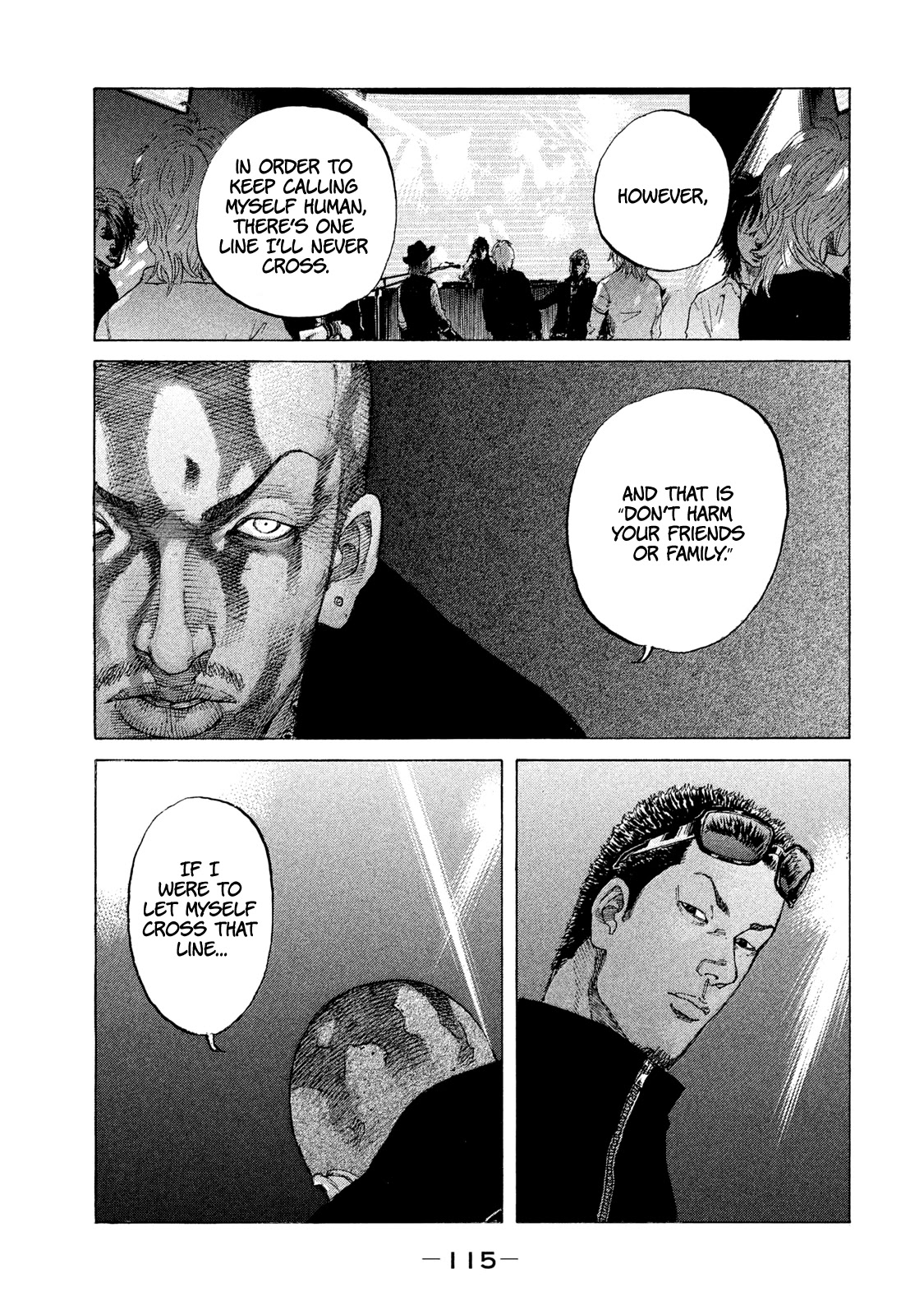 Shinjuku Swan Chapter 209 page 10 - Chapter 209: A Line One Must Never Cross