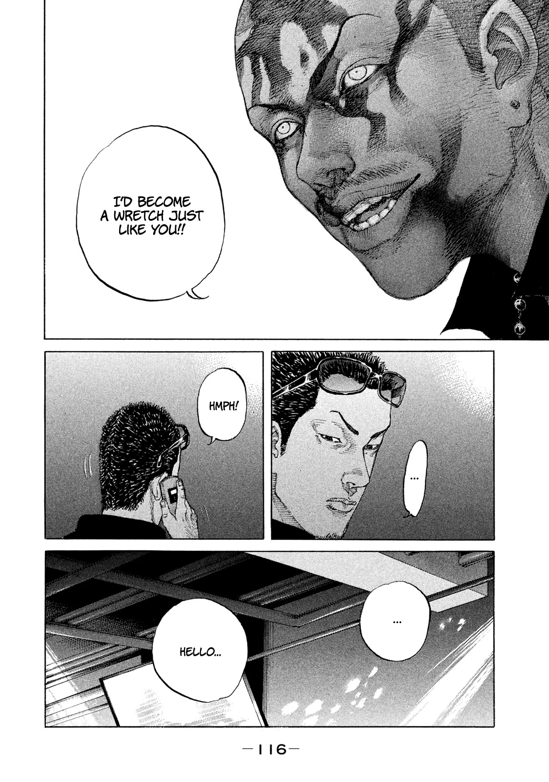 Shinjuku Swan Chapter 209 page 11 - Chapter 209: A Line One Must Never Cross