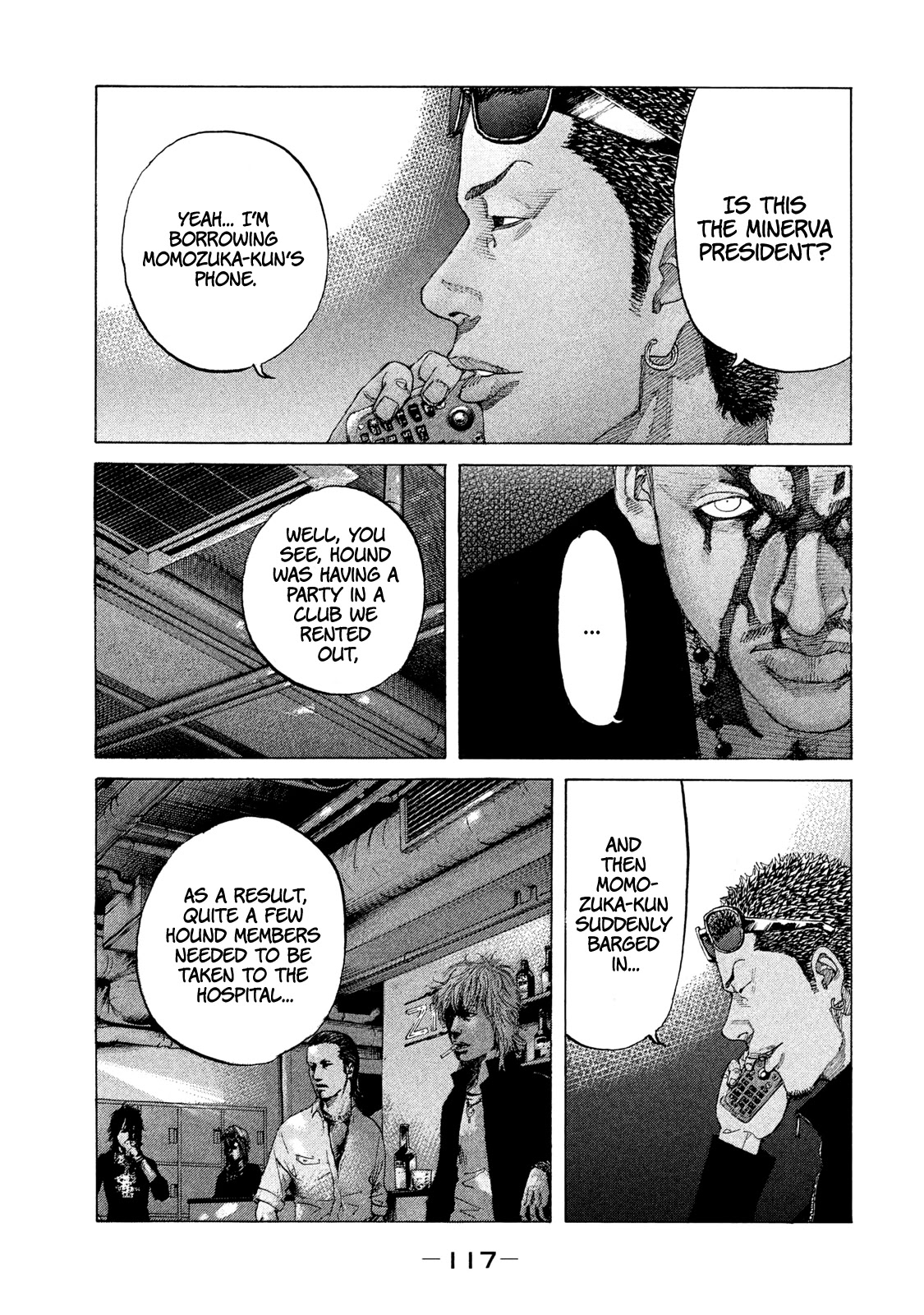 Shinjuku Swan Chapter 209 page 12 - Chapter 209: A Line One Must Never Cross