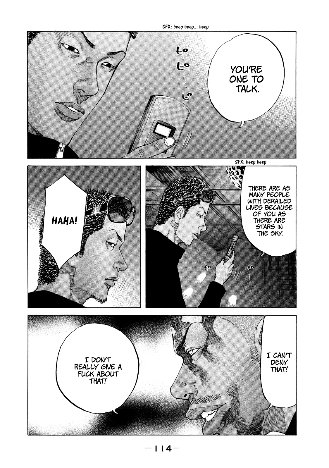 Shinjuku Swan Chapter 209 page 9 - Chapter 209: A Line One Must Never Cross