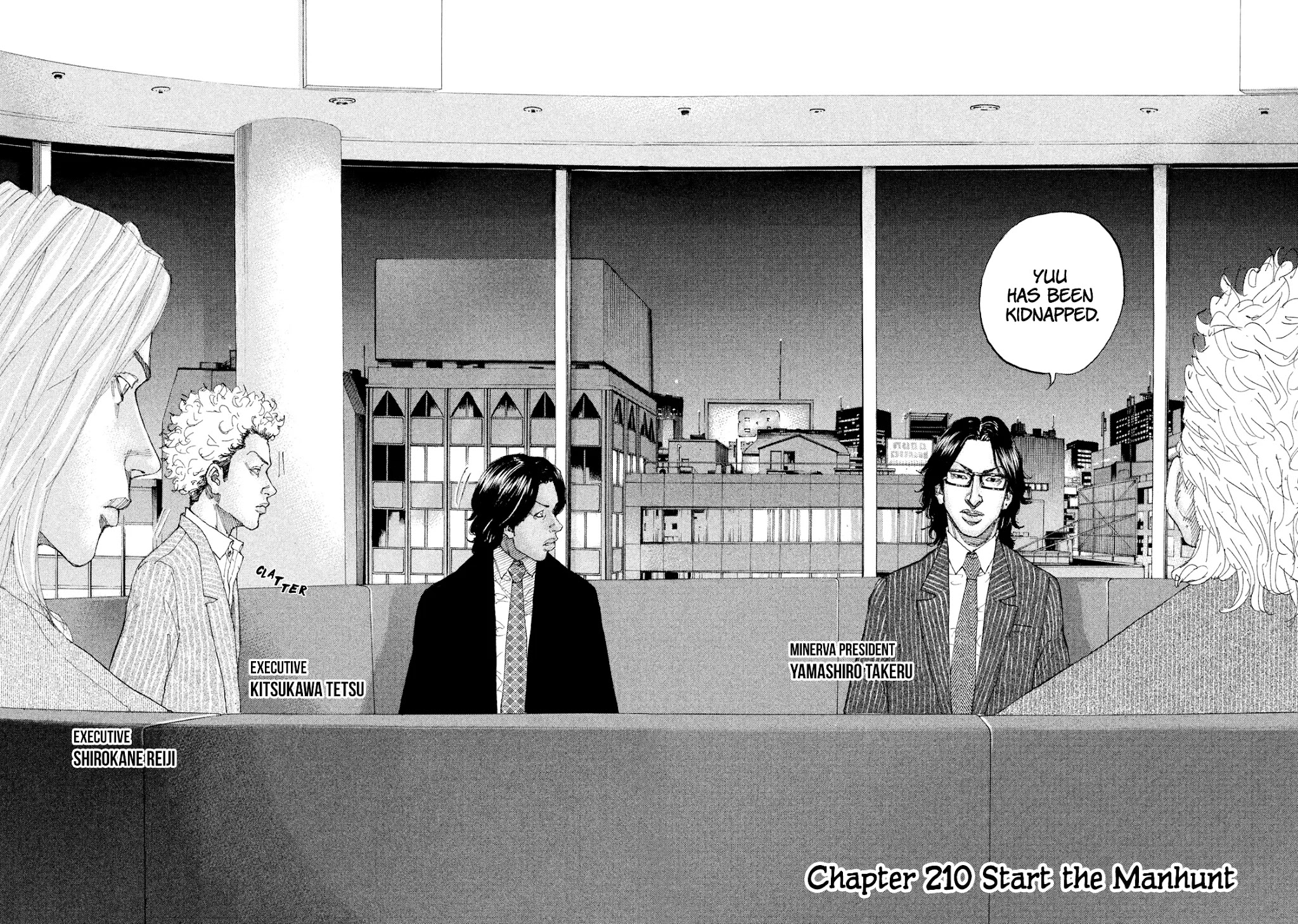 Shinjuku Swan Chapter 210 page 3 - Chapter 210: Start the Manhunt