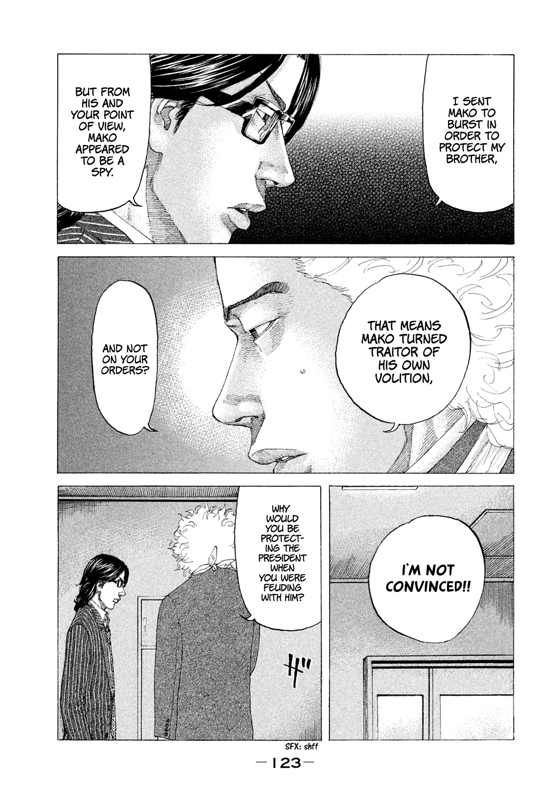 Shinjuku Swan Chapter 220 page 4 - Chapter 220: Mako's Motive