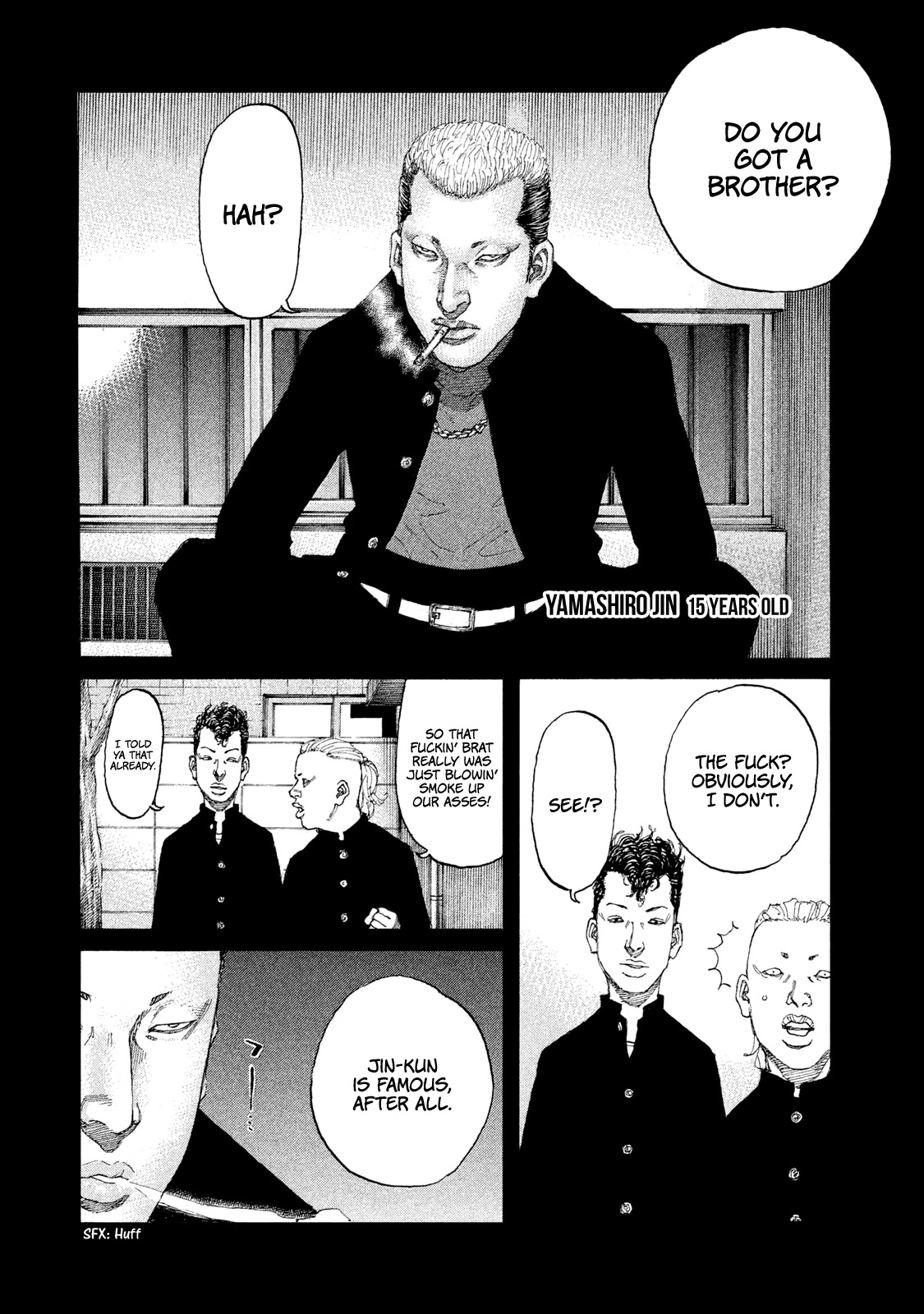 Shinjuku Swan Chapter 222 page 7 - Chapter 222: Older Brother