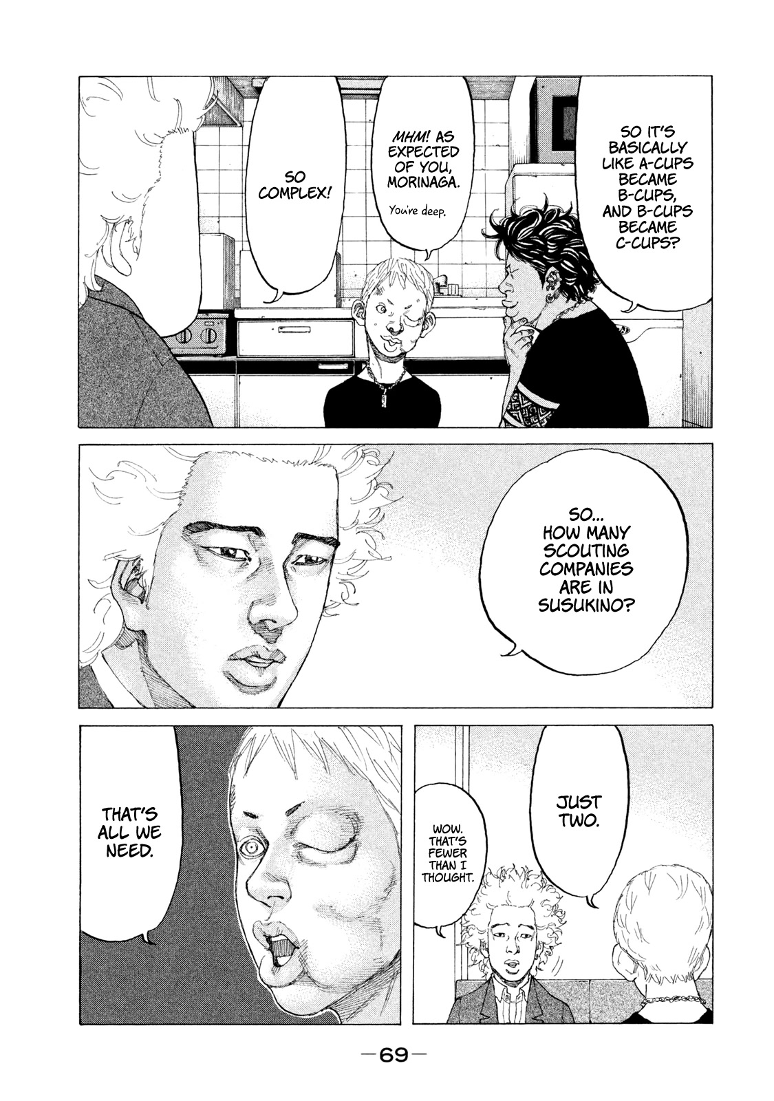 Shinjuku Swan Chapter 227 page 6 - Chapter 227: Two Guys vs. Susukino