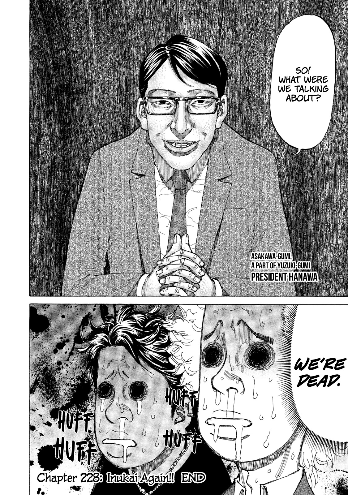 Shinjuku Swan Chapter 228 page 20 - Chapter 228: Inukai Again!!