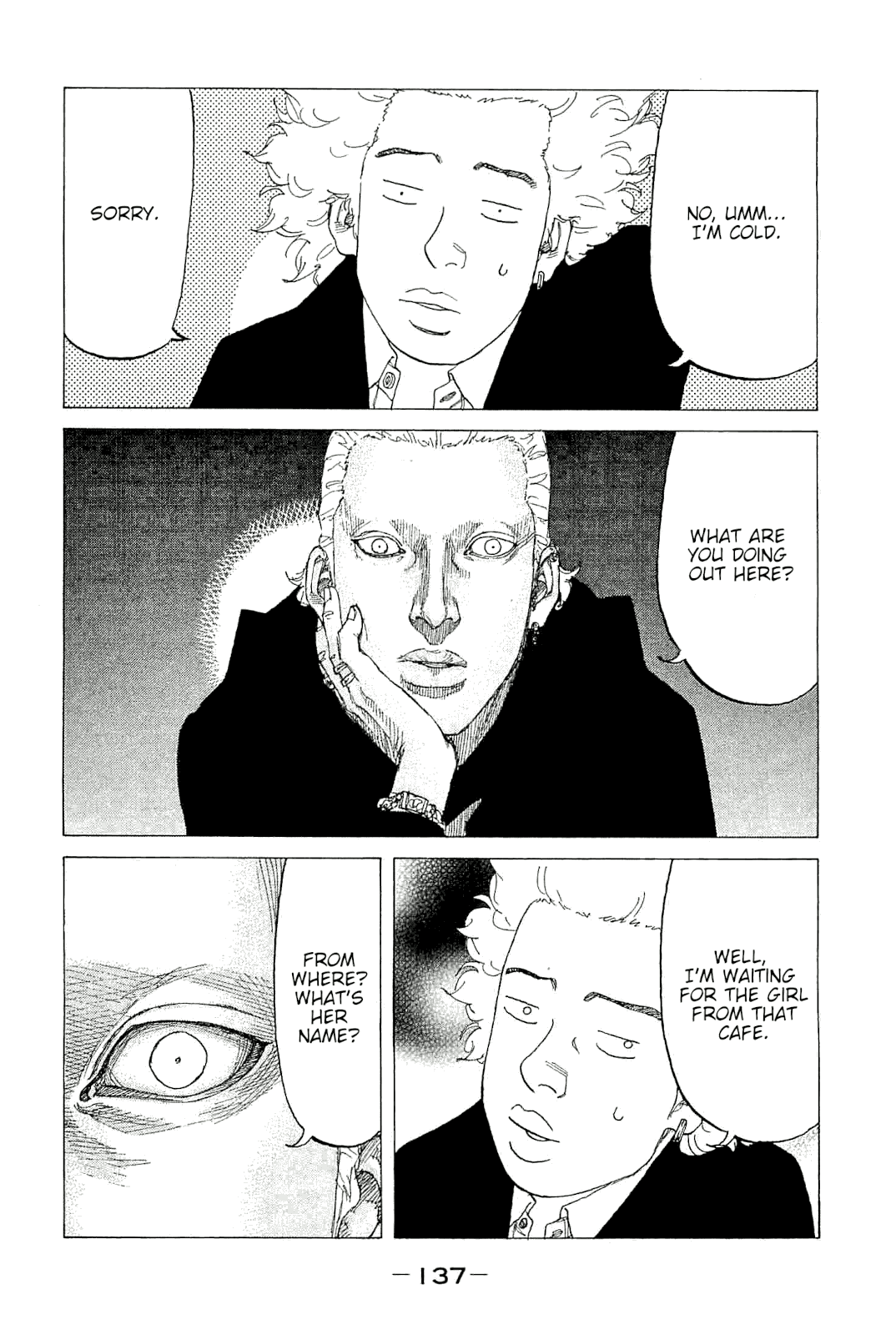 Shinjuku Swan Chapter 230 page 15 - Chapter 230: Tailing!!
