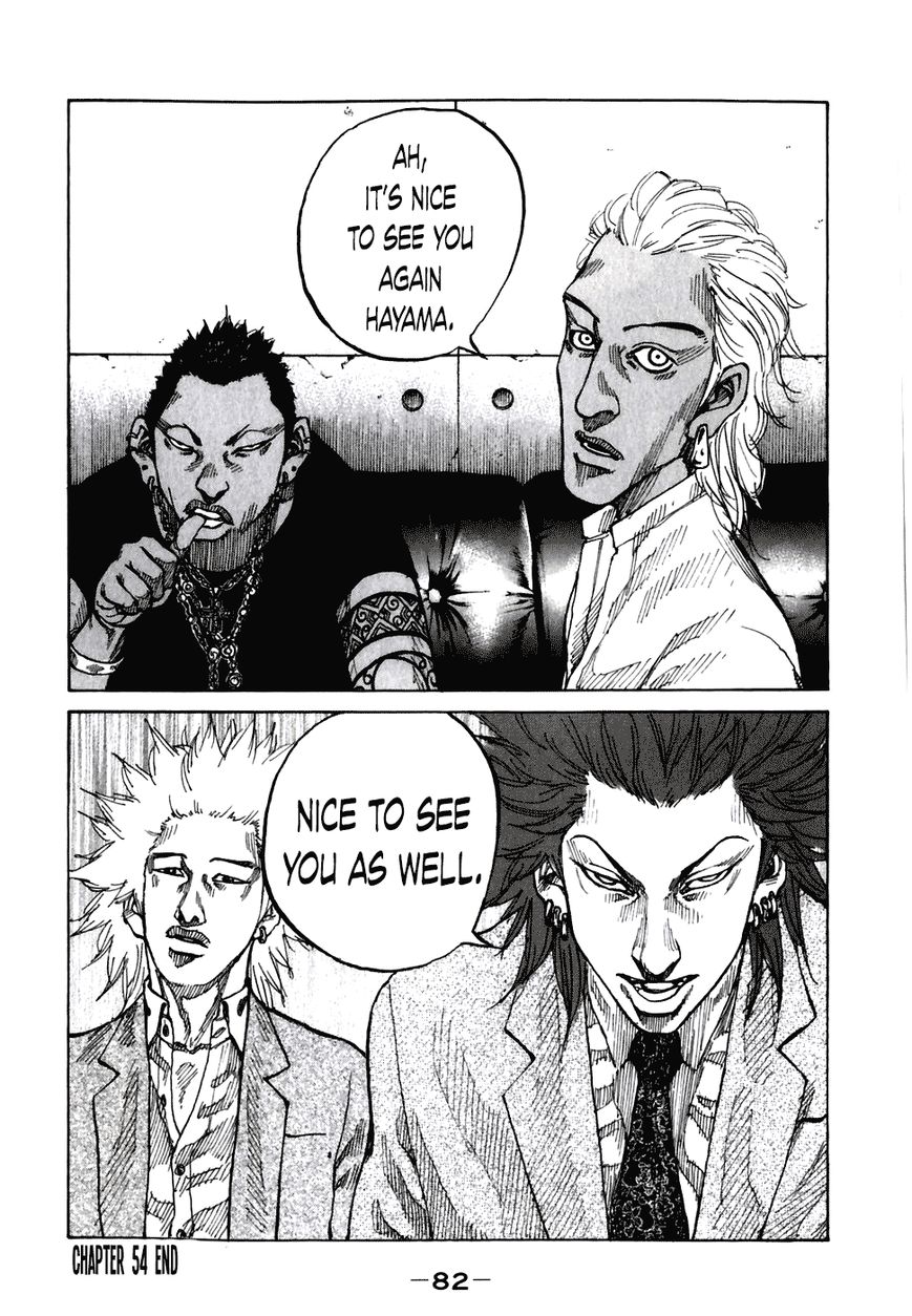 Shinjuku Swan Chapter 54 page 20 - Chapter 54 : Takeshi and Hayama