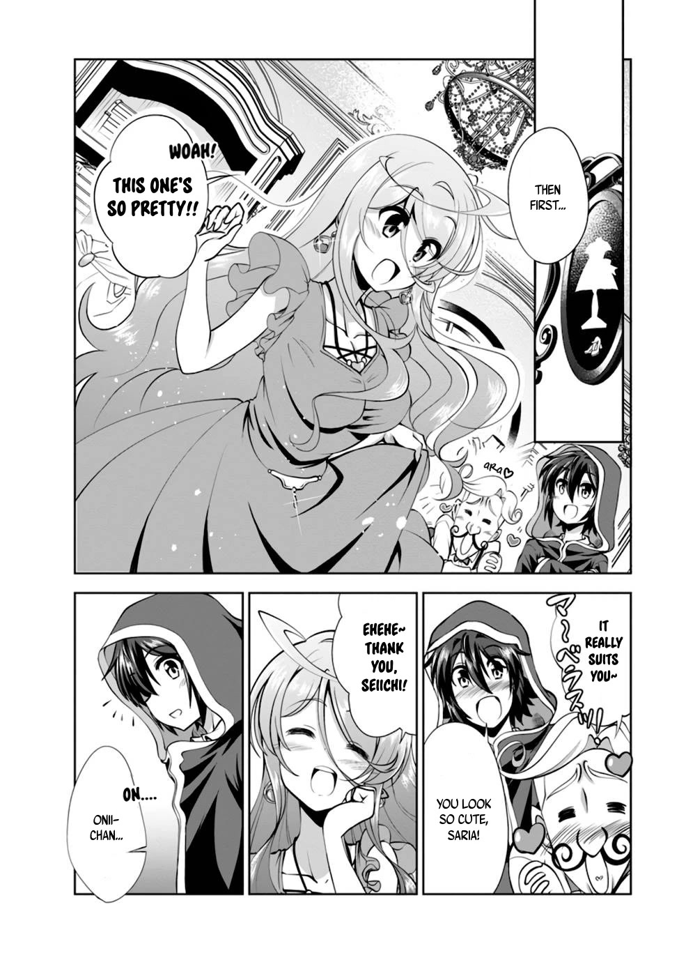 Shinka no Mi Chapter 37.5 page 4 - Chapter 37.5: Extra: Date with Saria and Origa