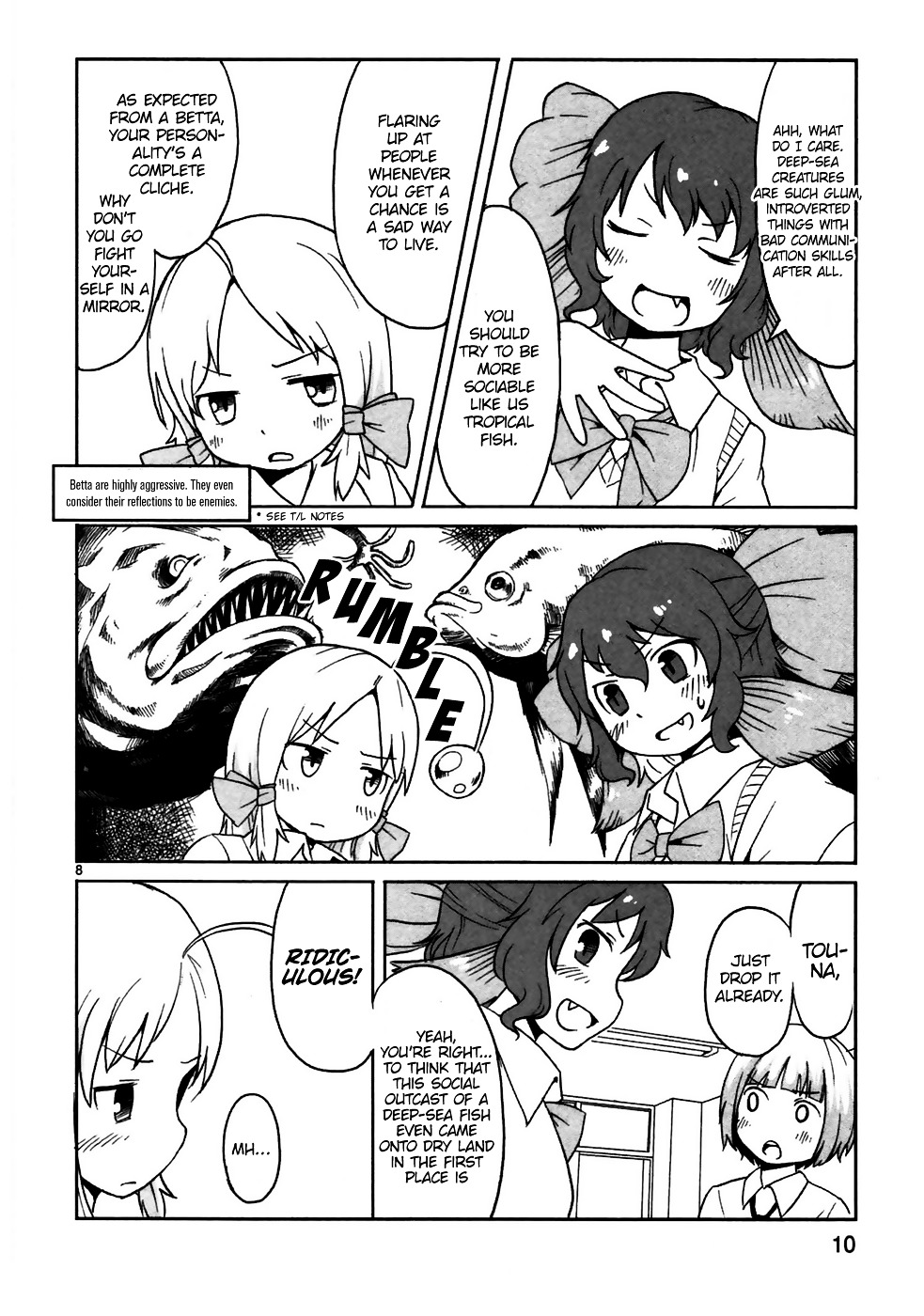 Shinkaigyo no Anko-san Chapter 1.2 page 12 - Chapter 1 (v2) : I am a Deep-Sea Fish