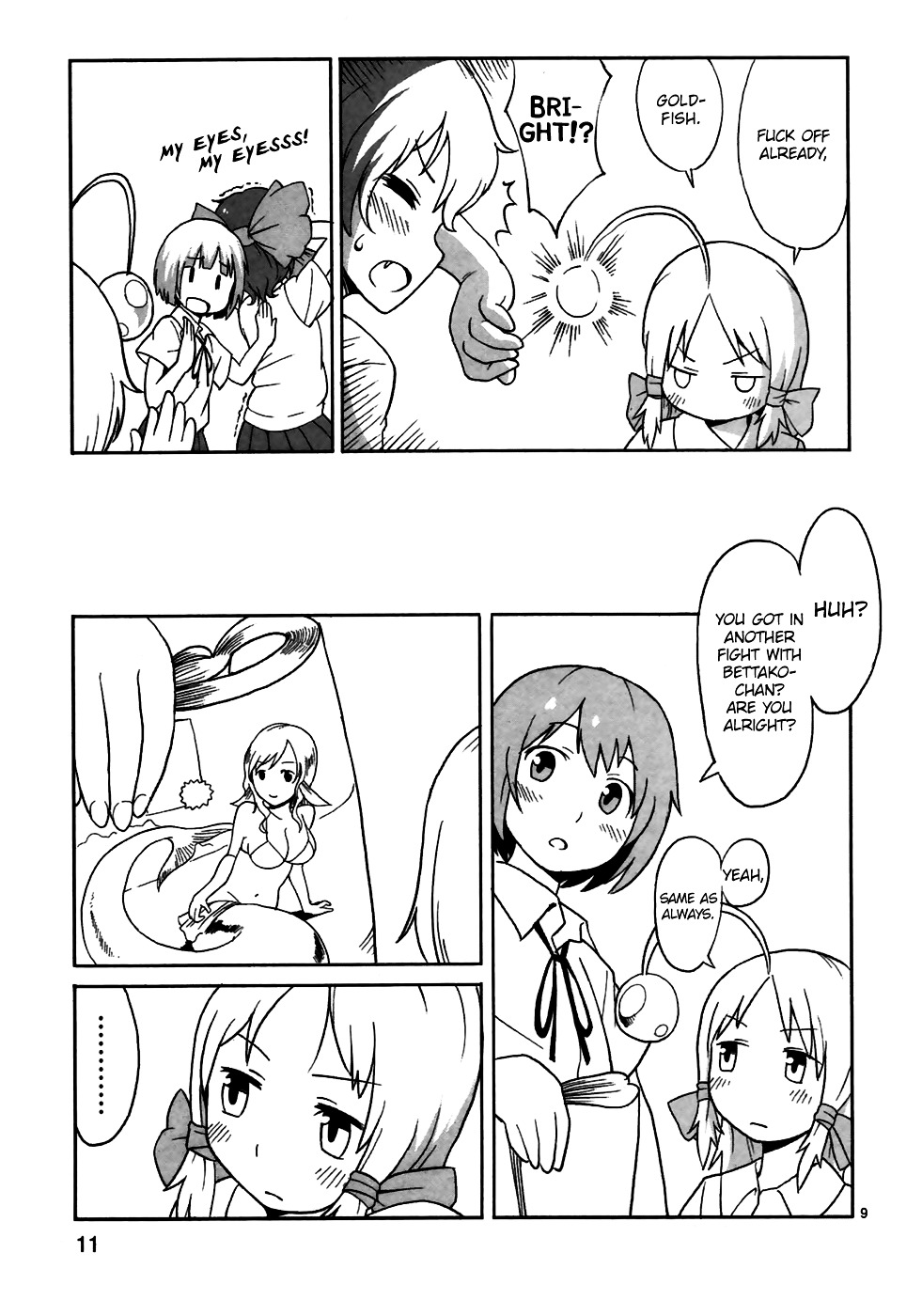 Shinkaigyo no Anko-san Chapter 1.2 page 13 - Chapter 1 (v2) : I am a Deep-Sea Fish