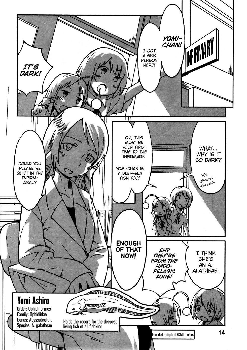 Shinkaigyo no Anko-san Chapter 1.2 page 16 - Chapter 1 (v2) : I am a Deep-Sea Fish